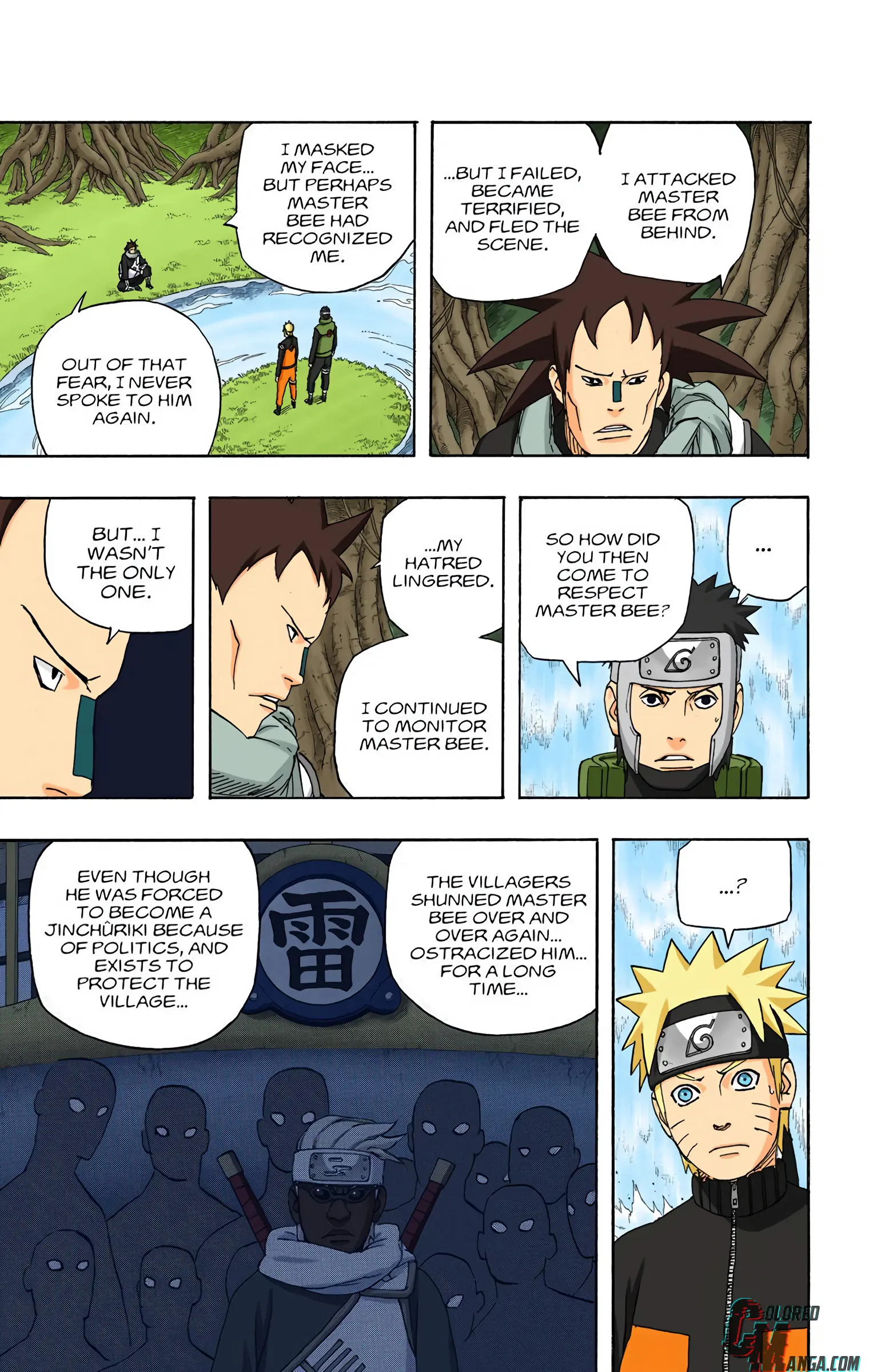 Naruto Colored Manga Online, chapter 494, page 9