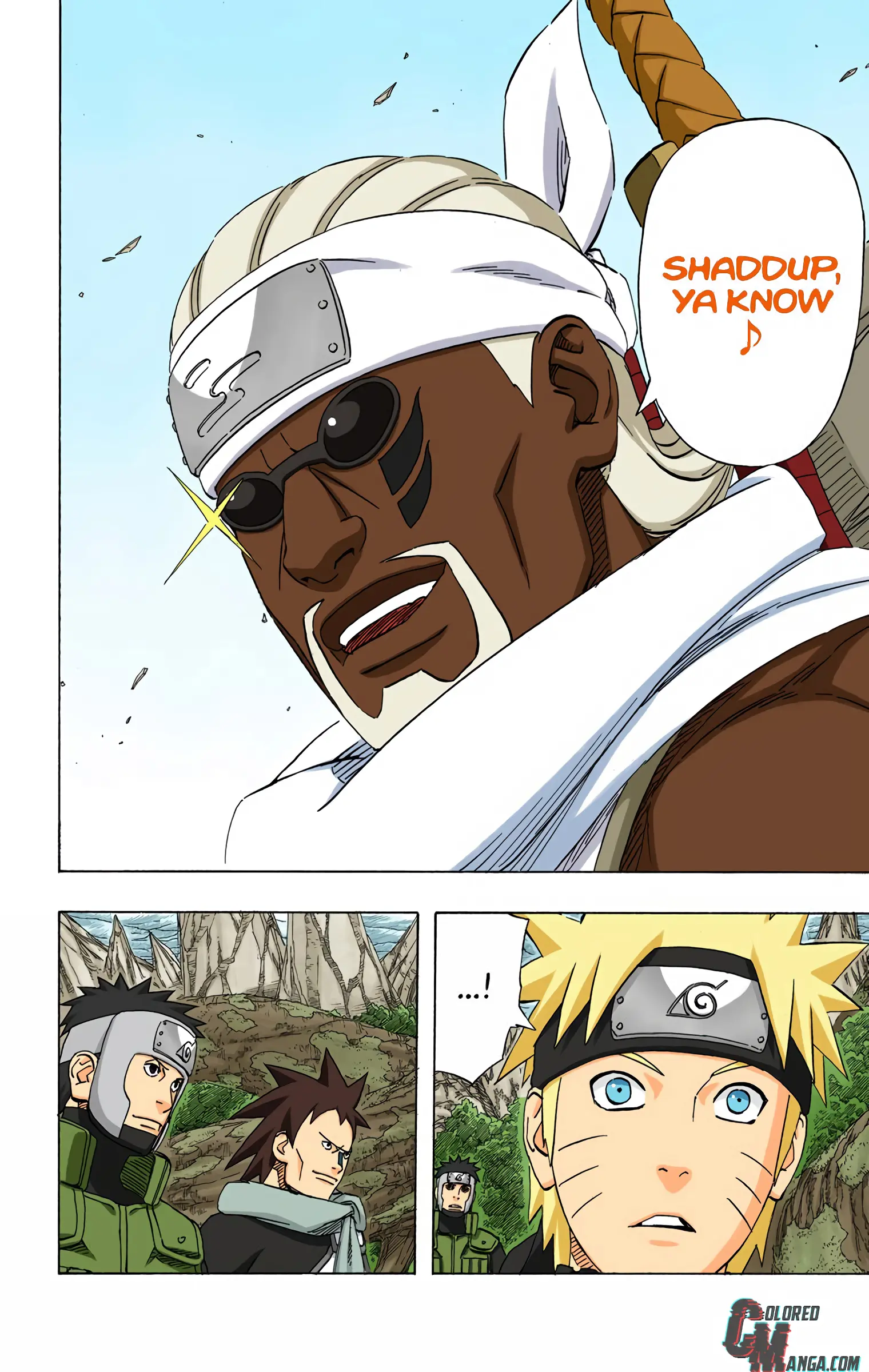 Naruto Colored Manga Online, chapter 495, page 10