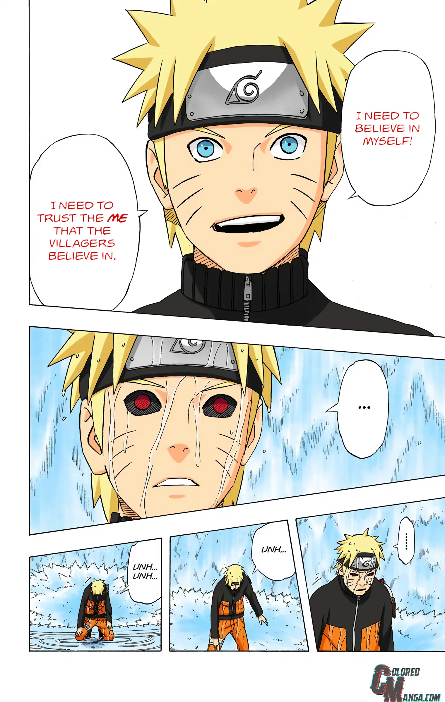 Naruto Colored Manga Online, chapter 495, page 16