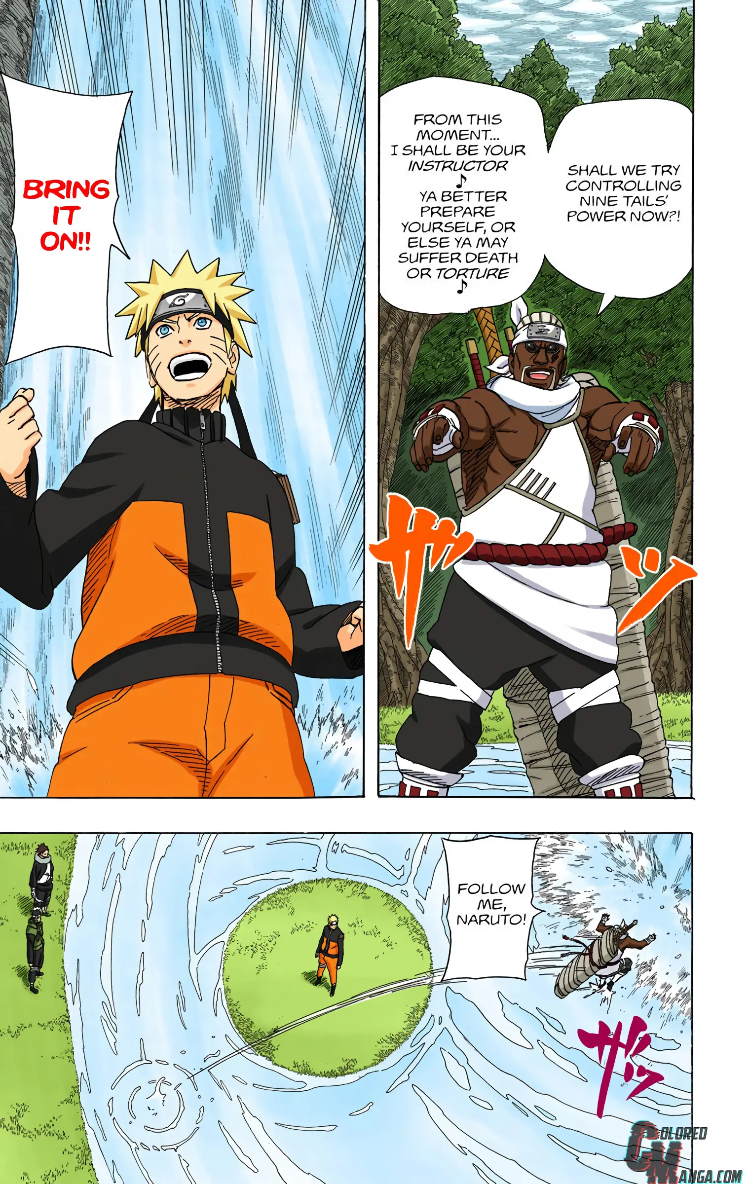 Naruto Colored Manga Online, chapter 495, page 21