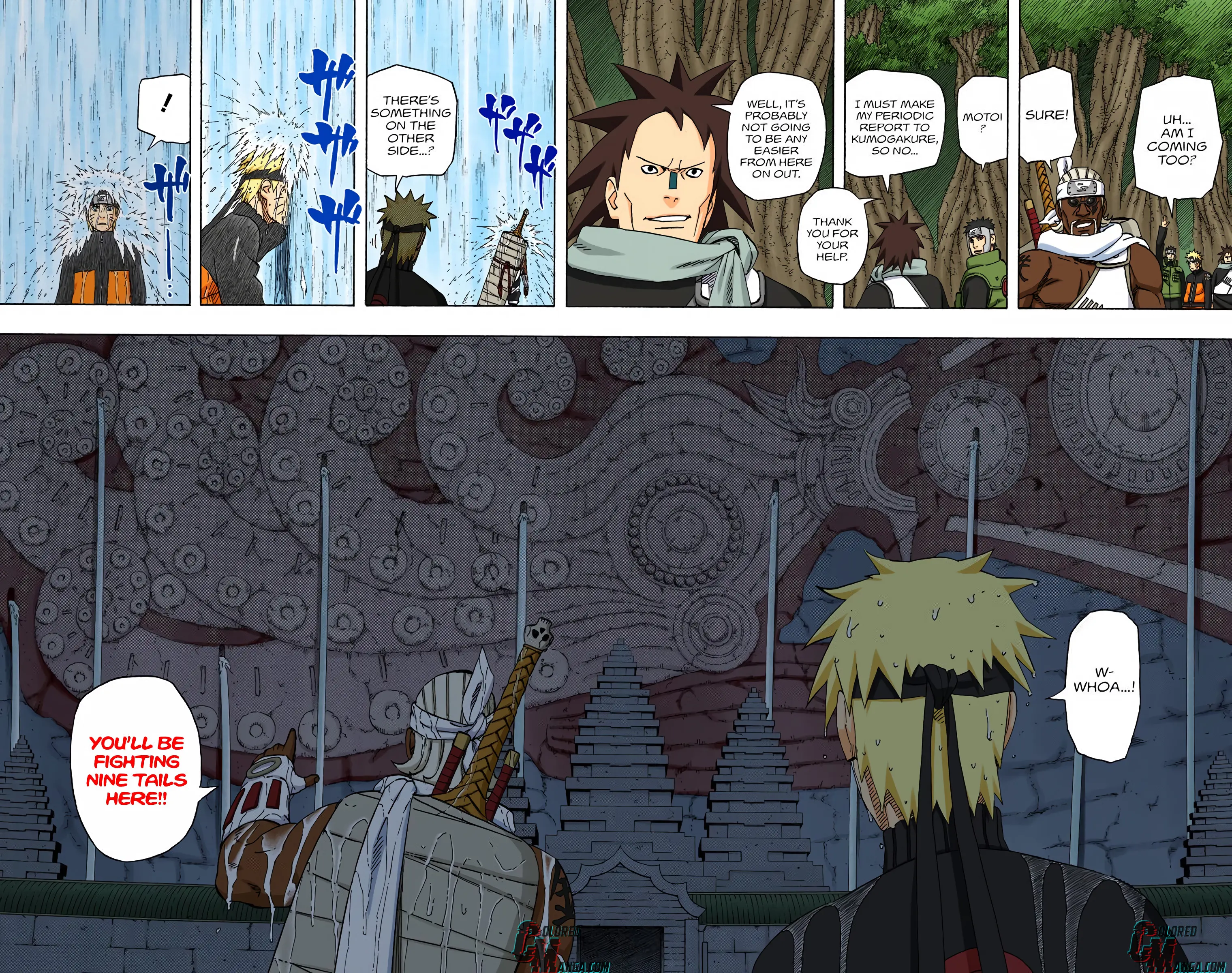 Naruto Colored Manga Online, chapter 495, page 22