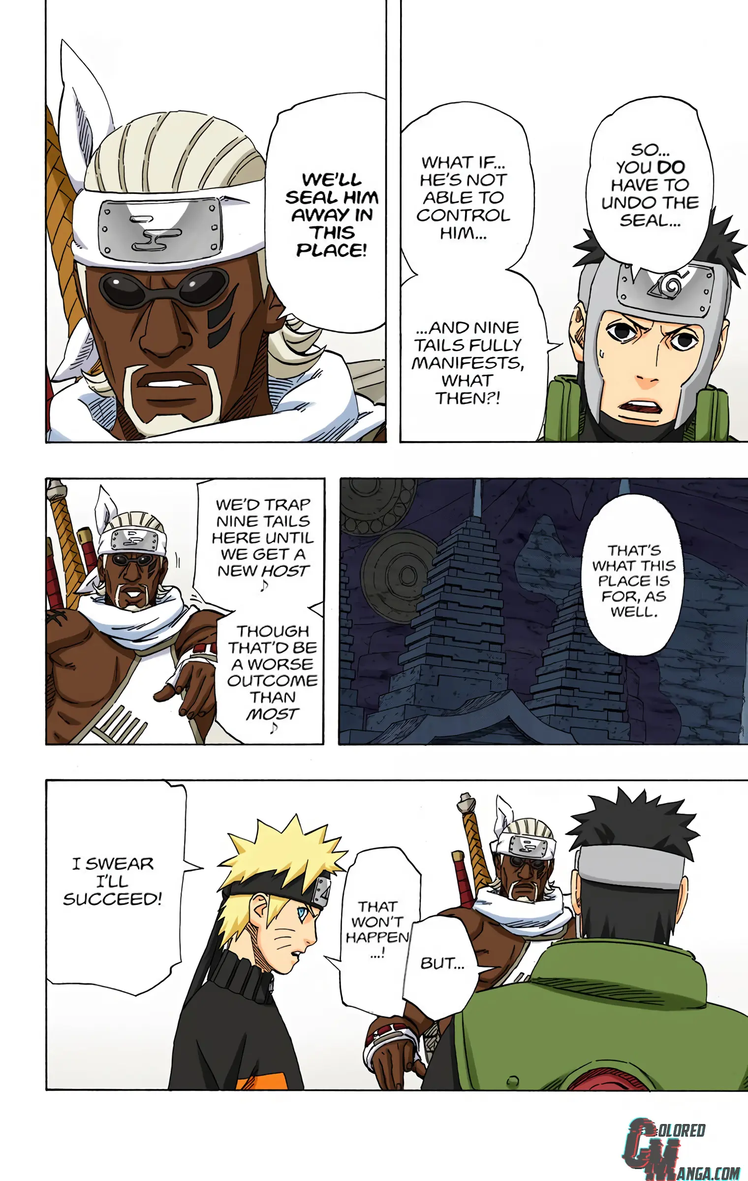 Naruto Colored Manga Online, chapter 496, page 8