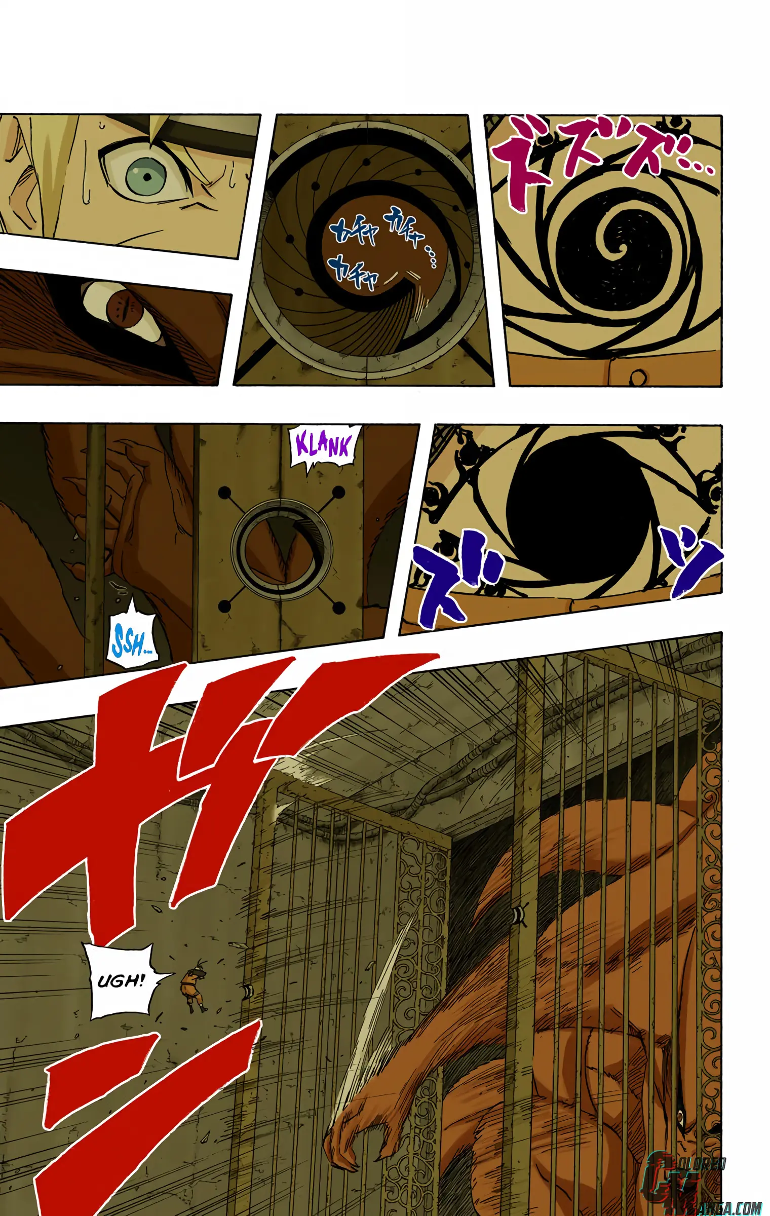 Naruto Colored Manga Online, chapter 496, page 13