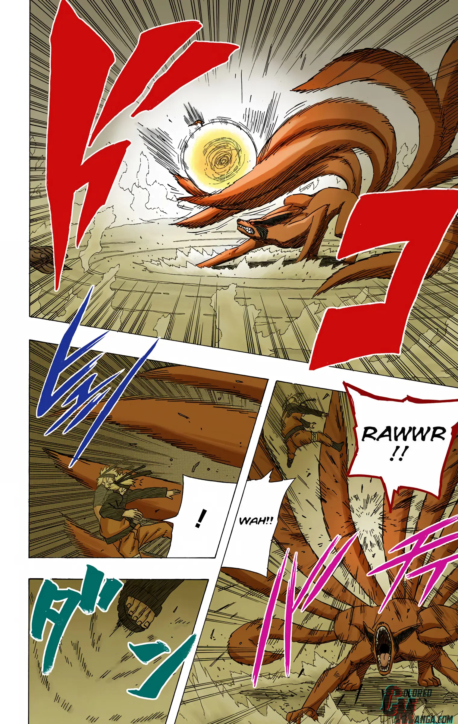 Naruto Colored Manga Online, chapter 497, page 5