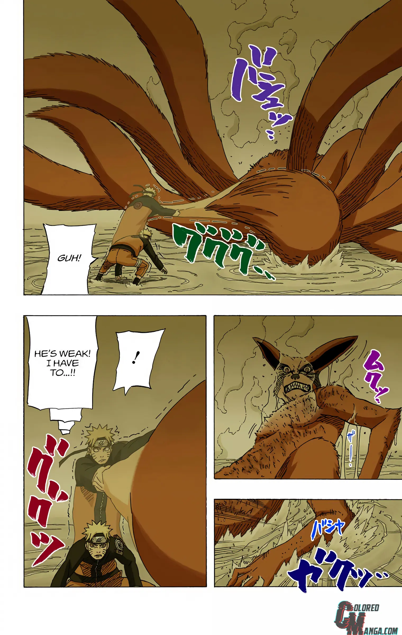 Naruto Colored Manga Online, chapter 497, page 10