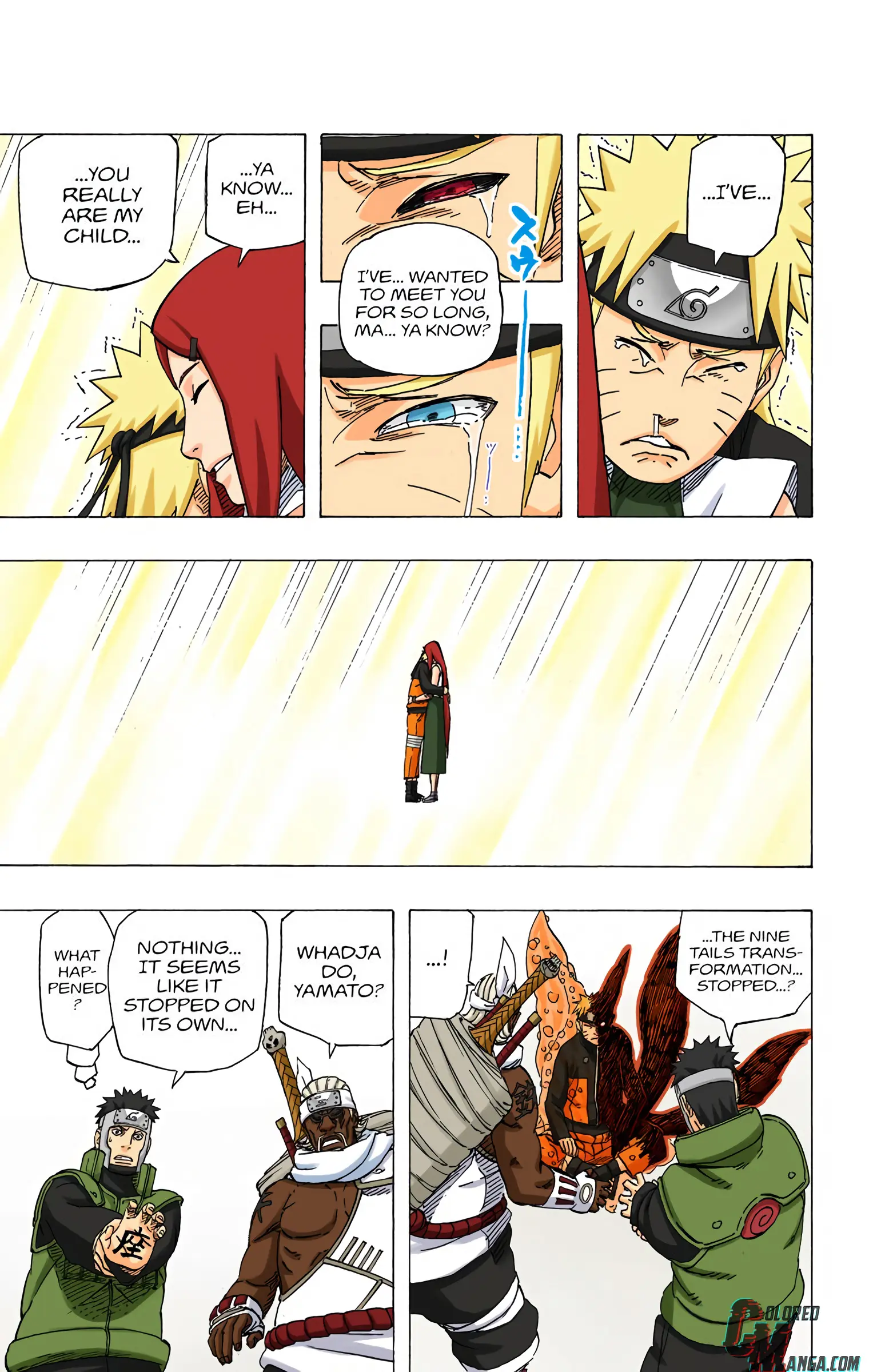 Naruto Colored Manga Online, chapter 498, page 5