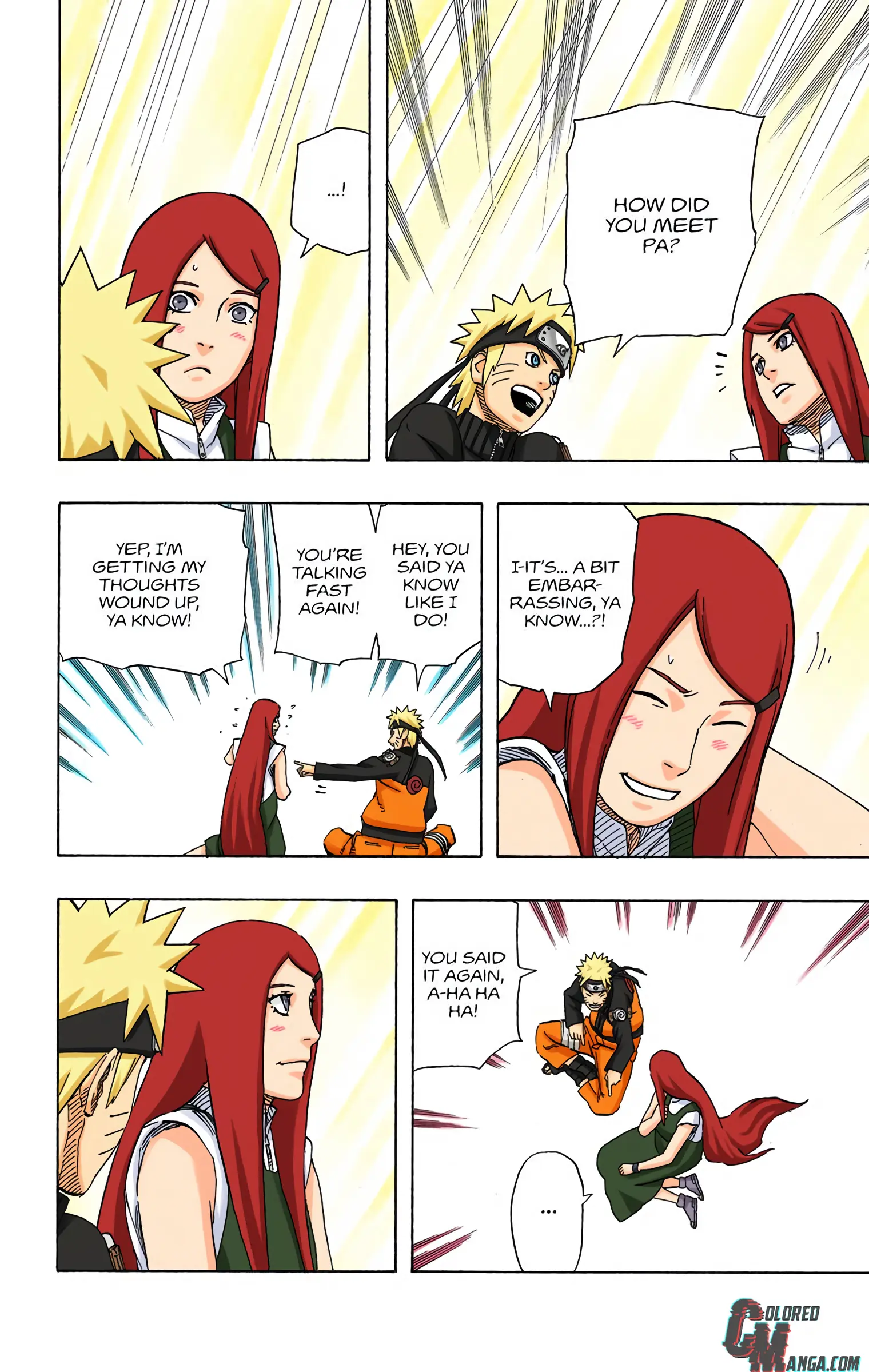 Naruto Colored Manga Online, chapter 498, page 10
