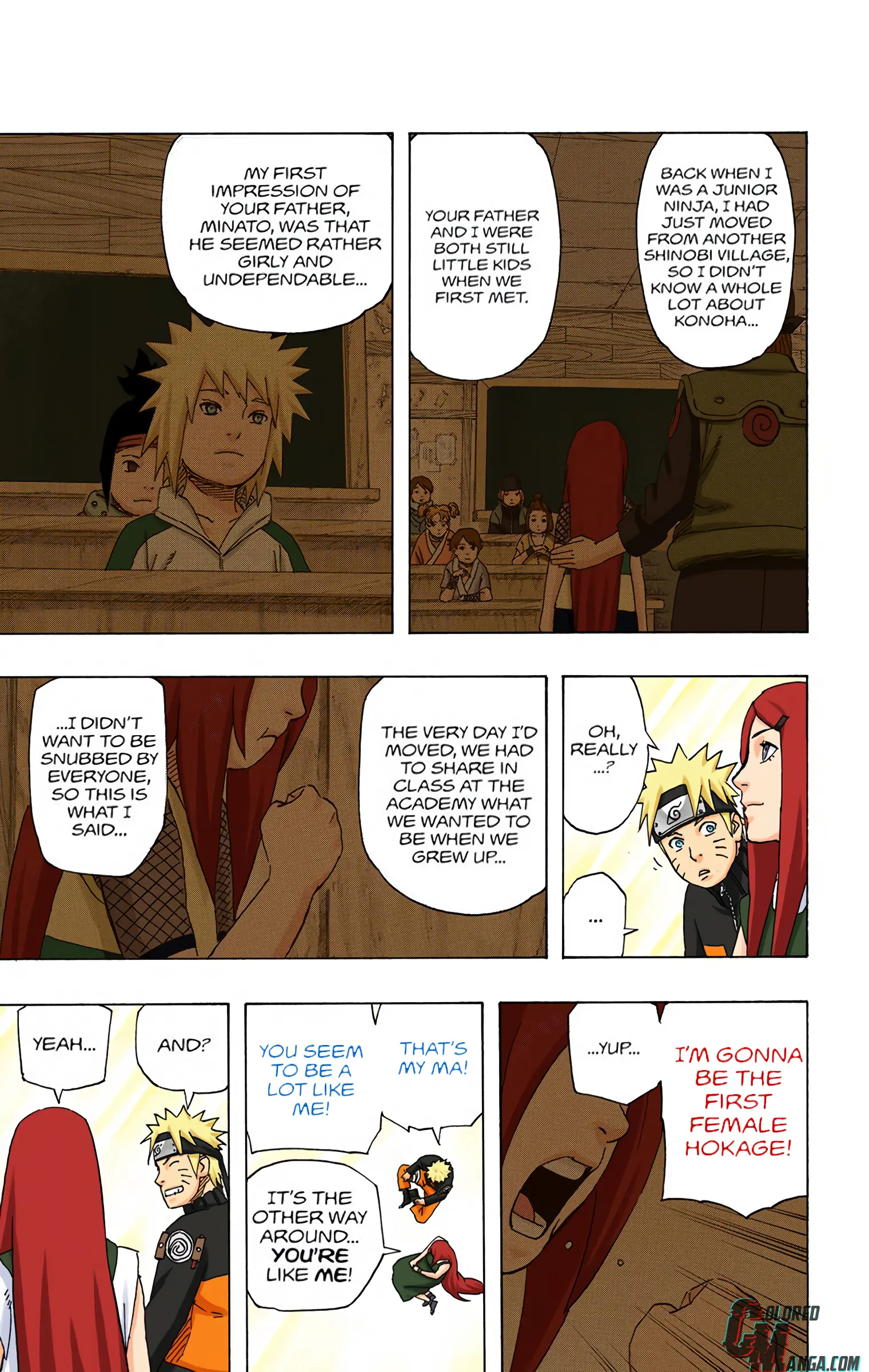 Naruto Colored Manga Online, chapter 498, page 11