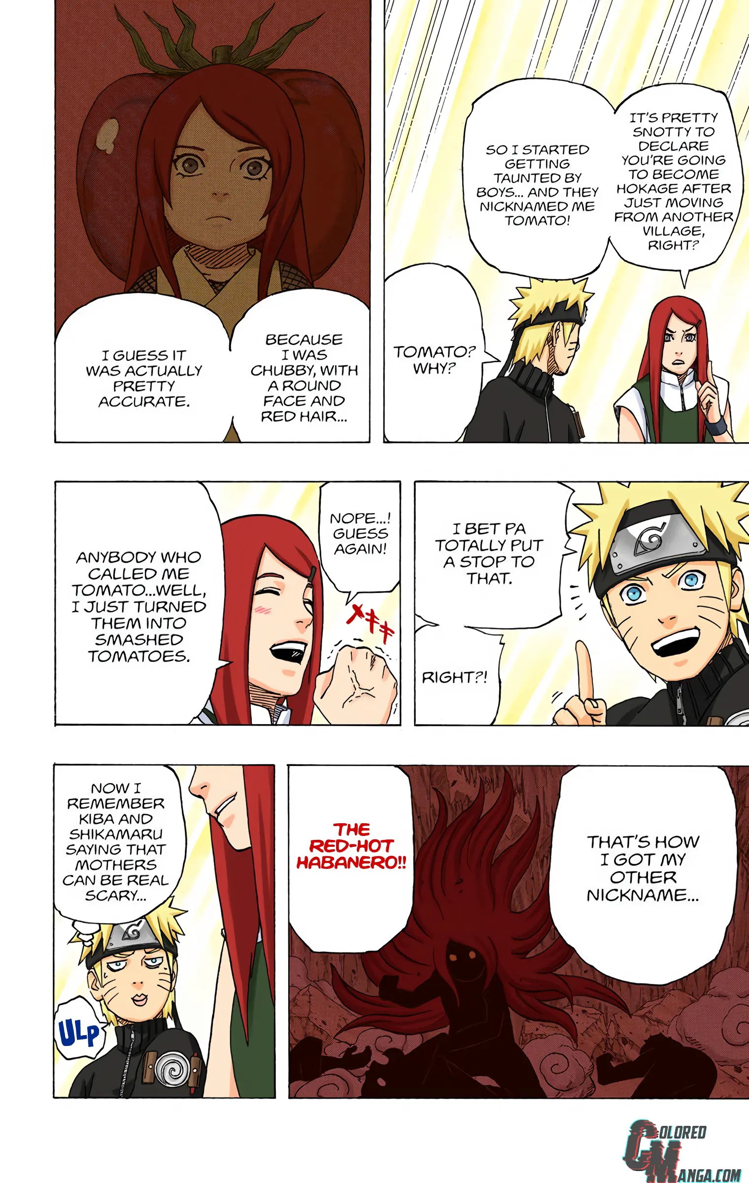 Naruto Colored Manga Online, chapter 498, page 12