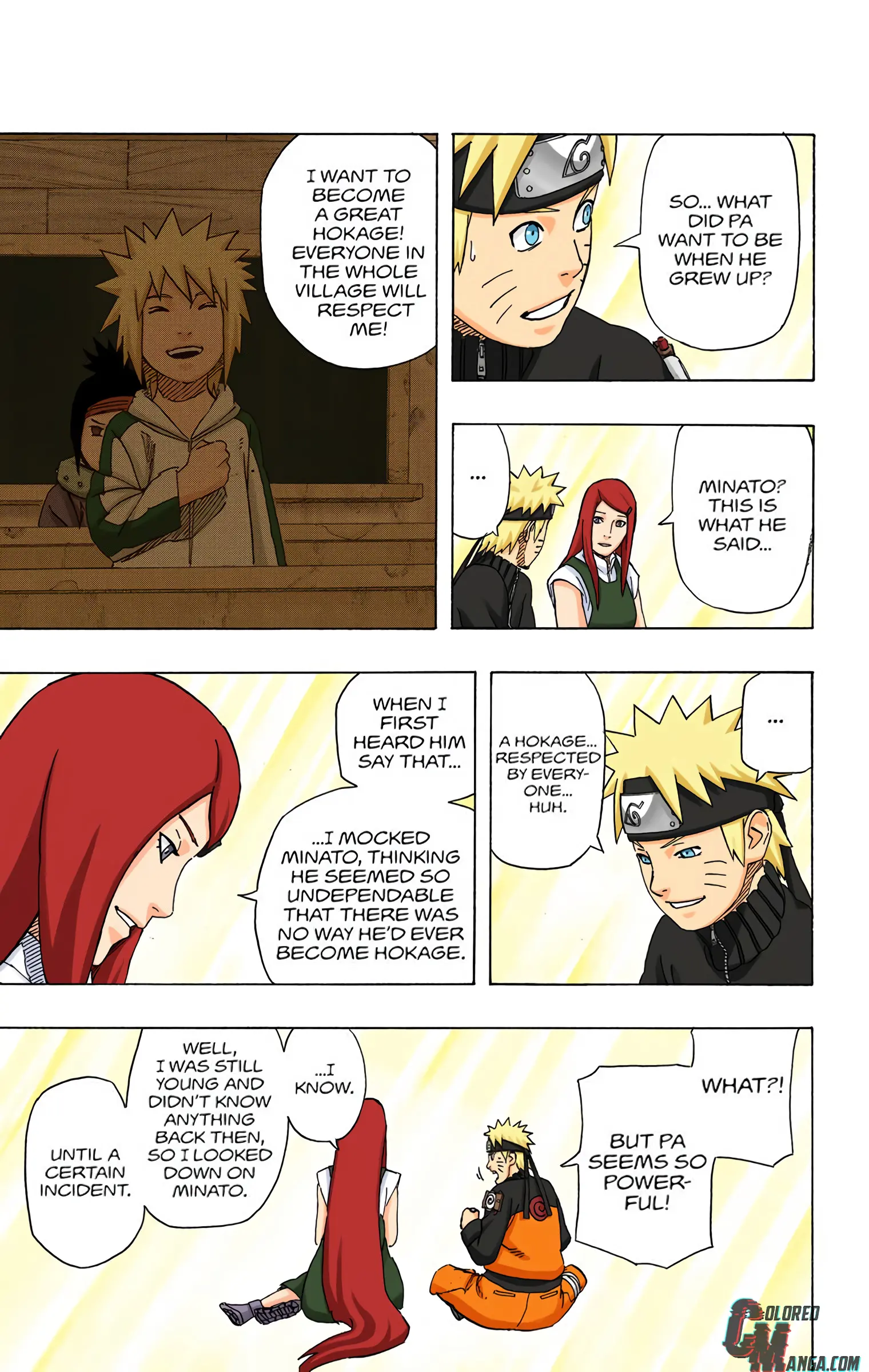 Naruto Colored Manga Online, chapter 498, page 13
