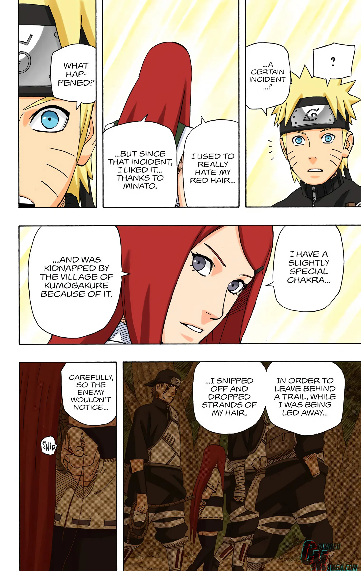 Naruto Colored Manga Online, chapter 498, page 14
