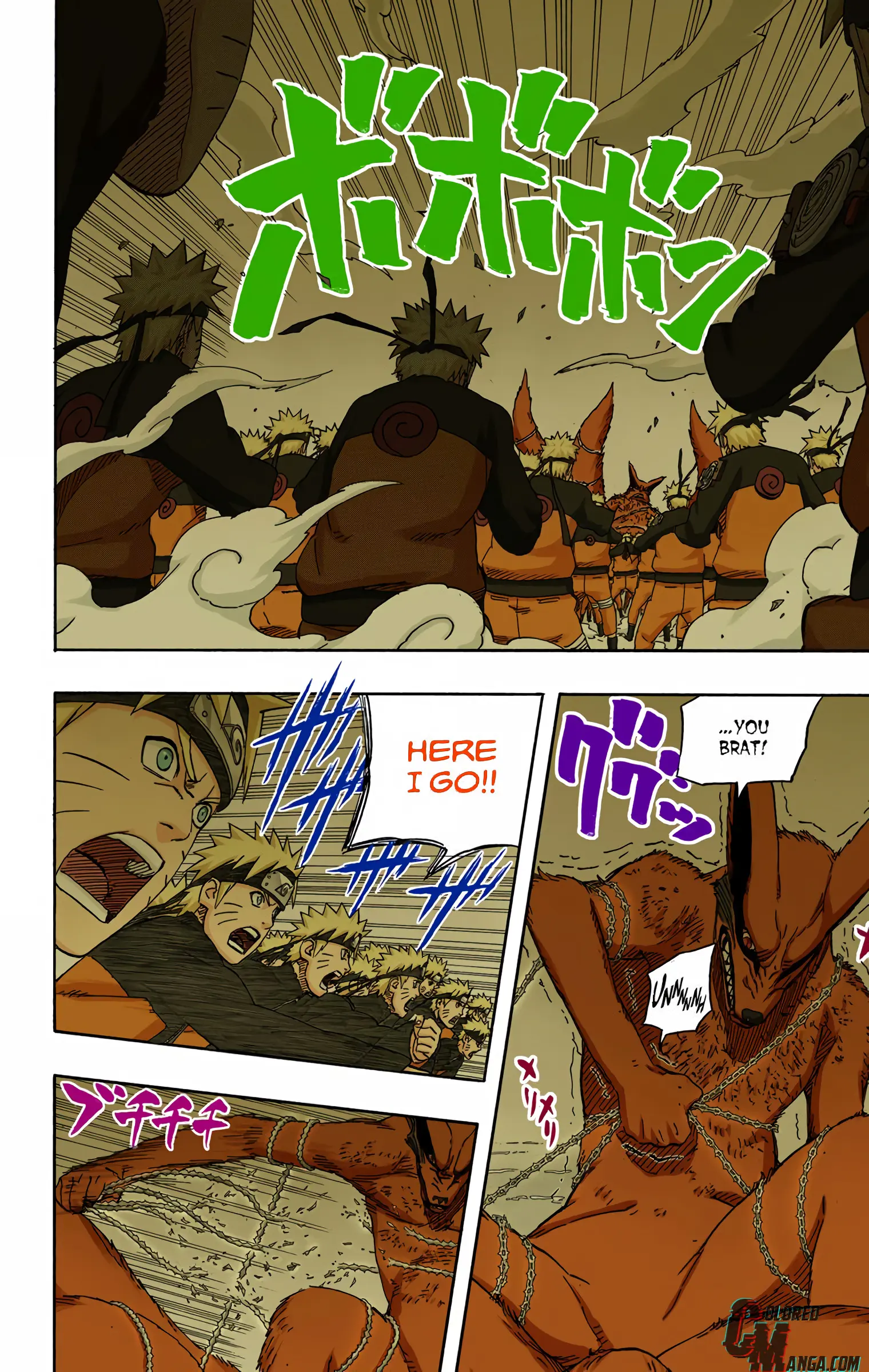 Naruto Colored Manga Online, chapter 499, page 4