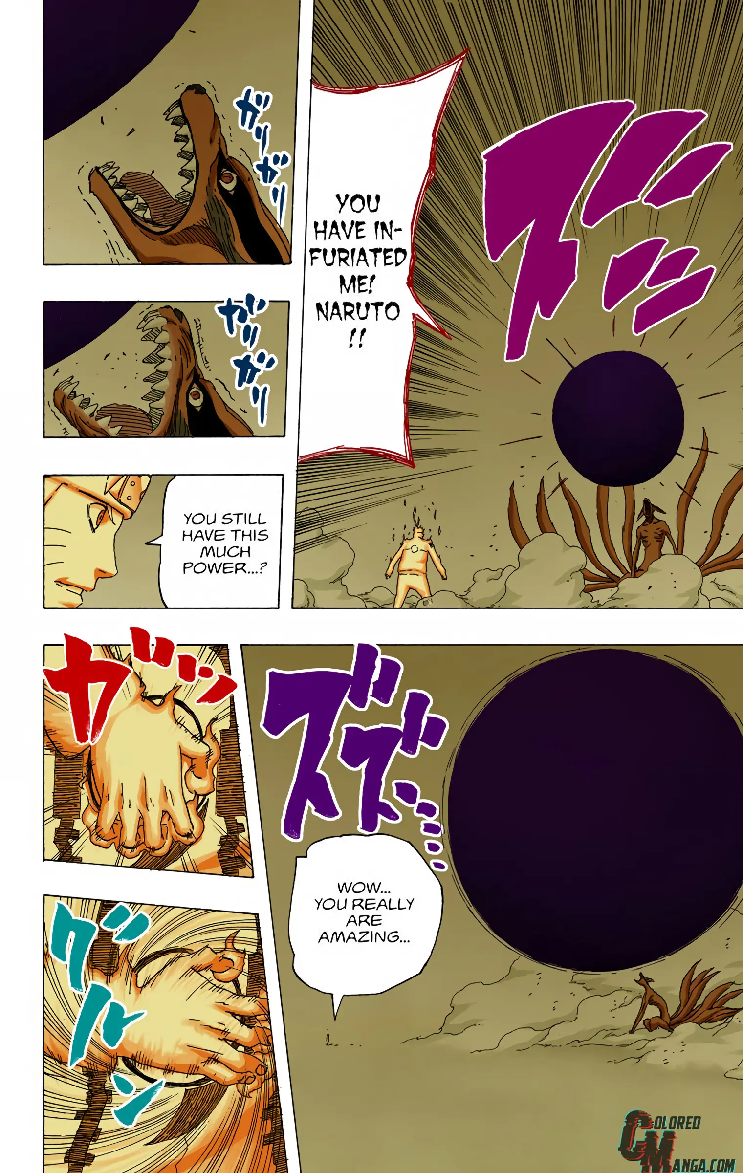 Naruto Colored Manga Online, chapter 499, page 13