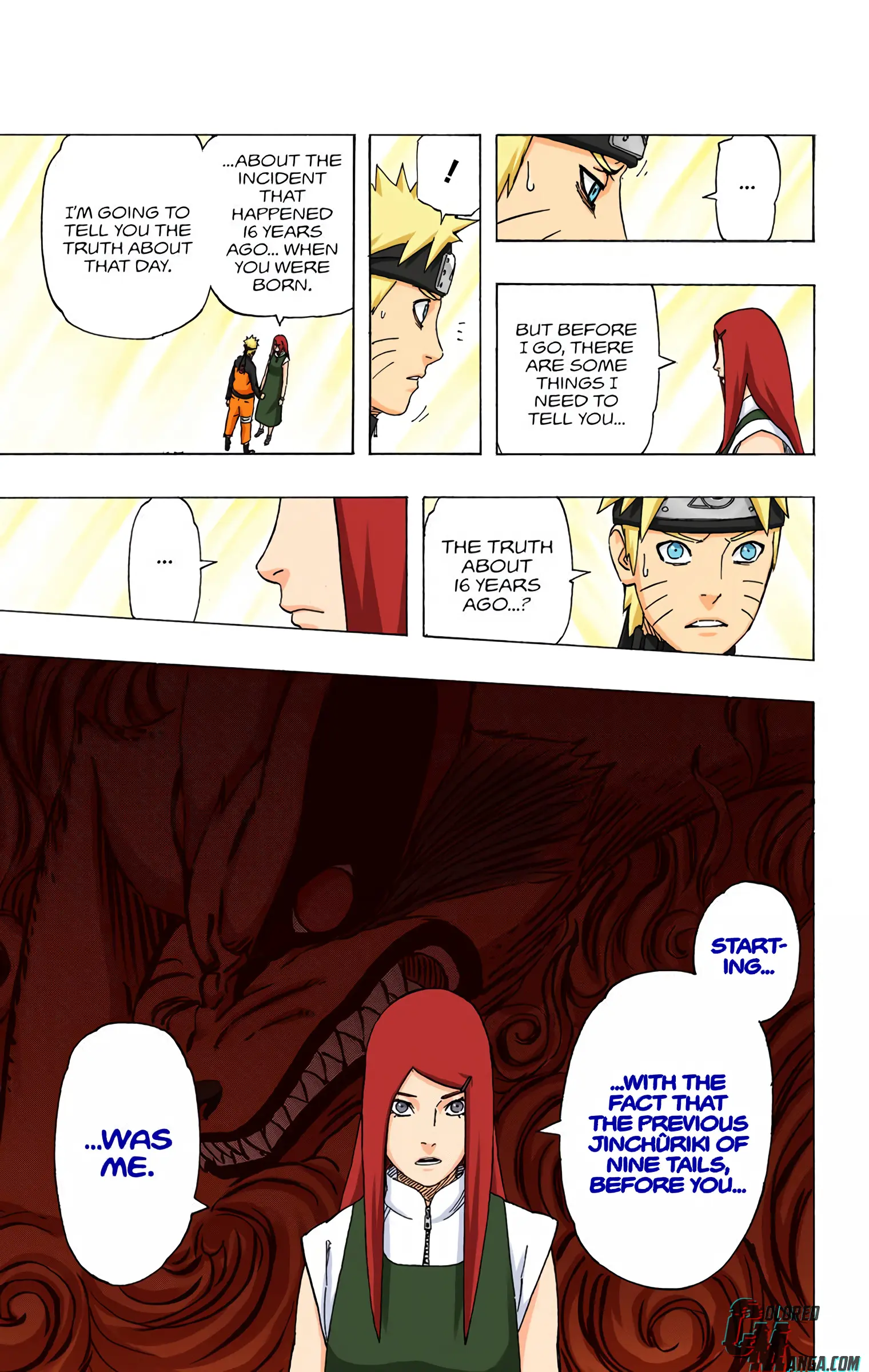 Naruto Colored Manga Online, chapter 499, page 16
