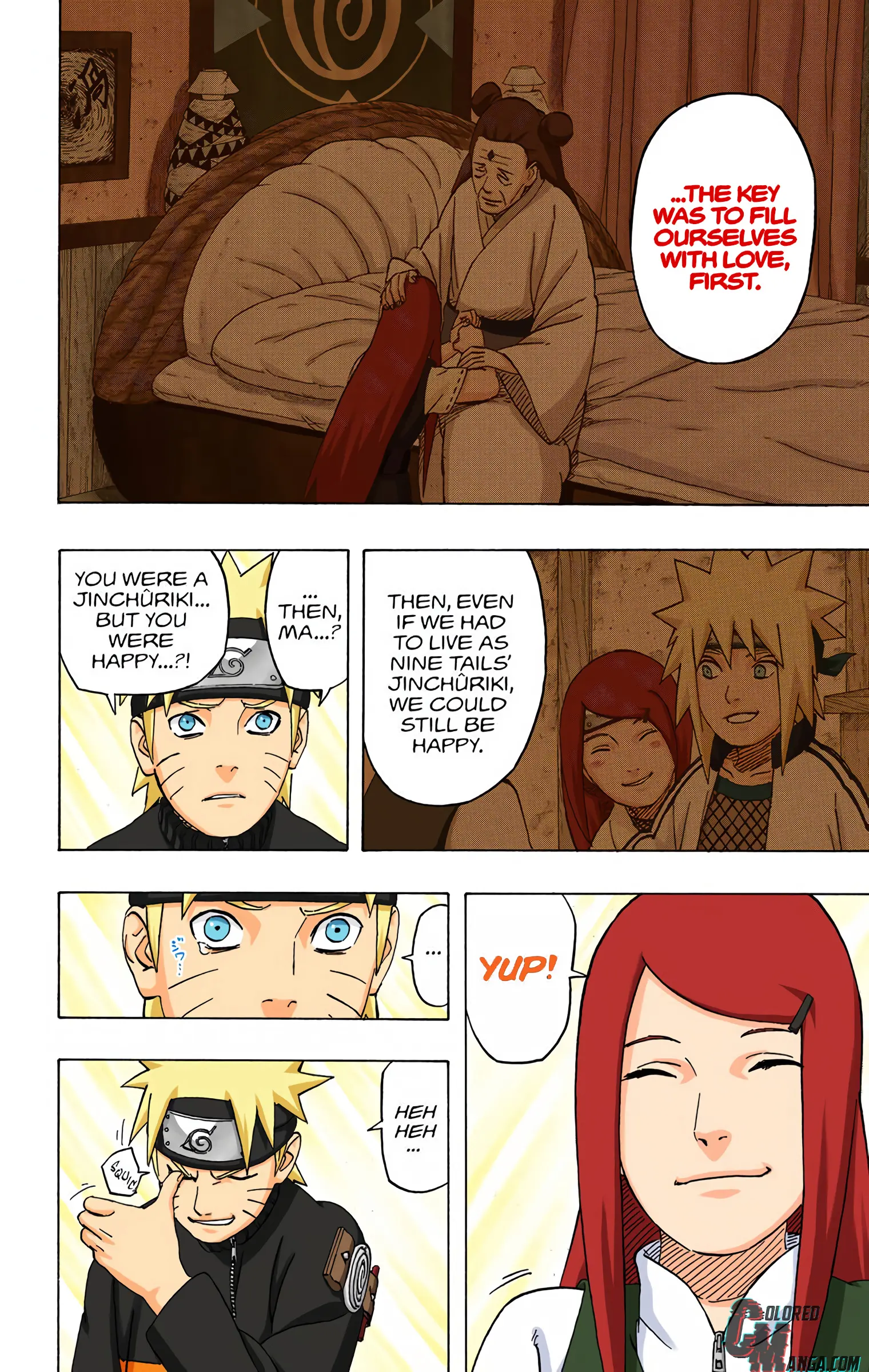 Naruto Colored Manga Online, chapter 500, page 6