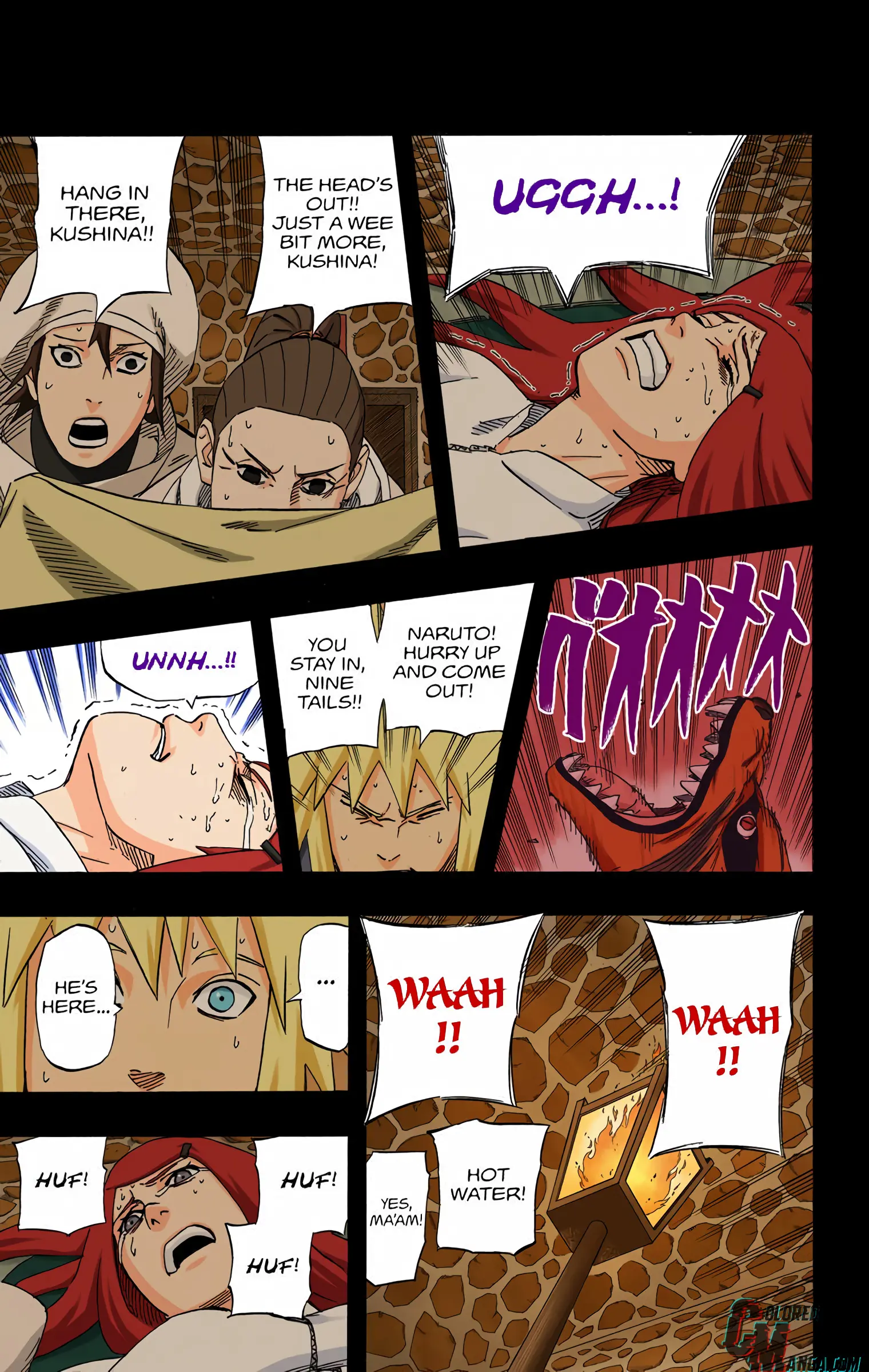 Naruto Colored Manga Online, chapter 500, page 15