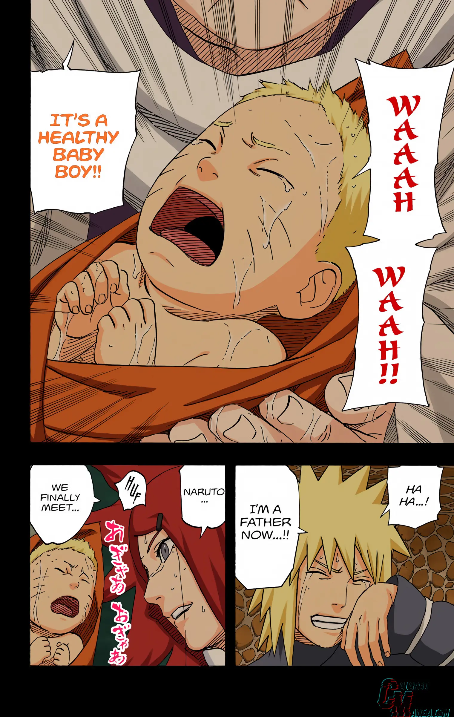 Naruto Colored Manga Online, chapter 500, page 16