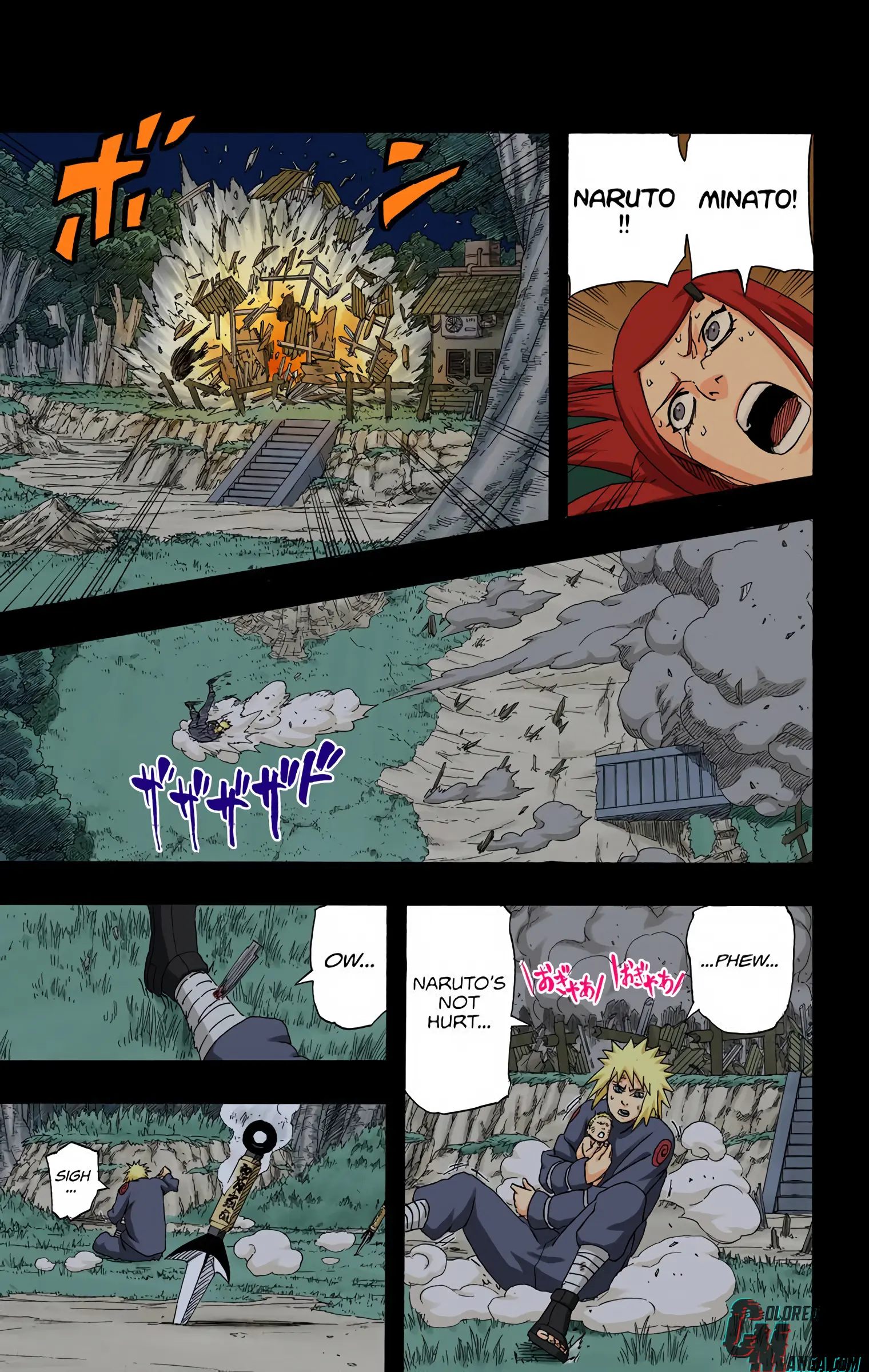 Naruto Colored Manga Online, chapter 501, page 5