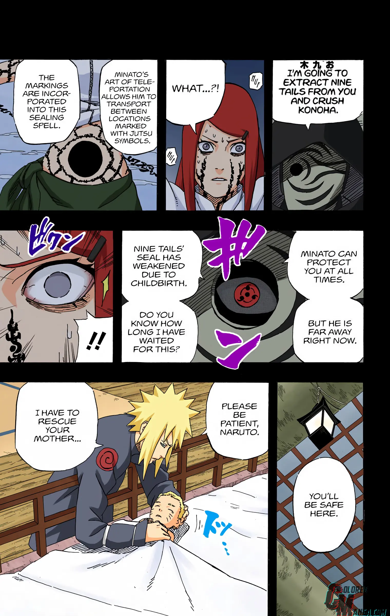 Naruto Colored Manga Online, chapter 501, page 7