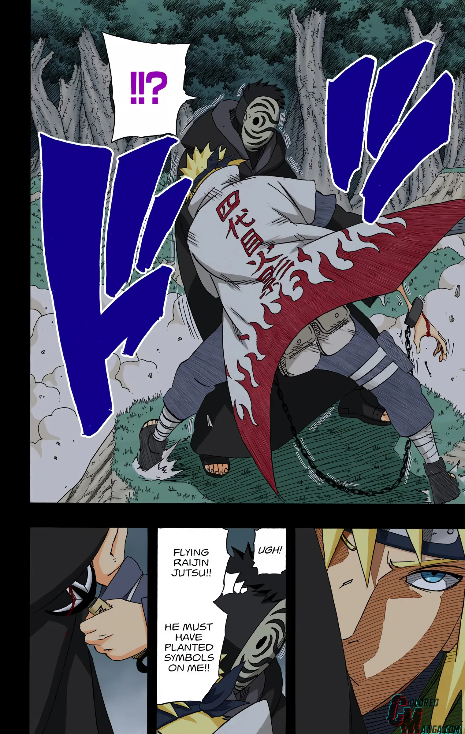 Naruto Colored Manga Online, chapter 503, page 4