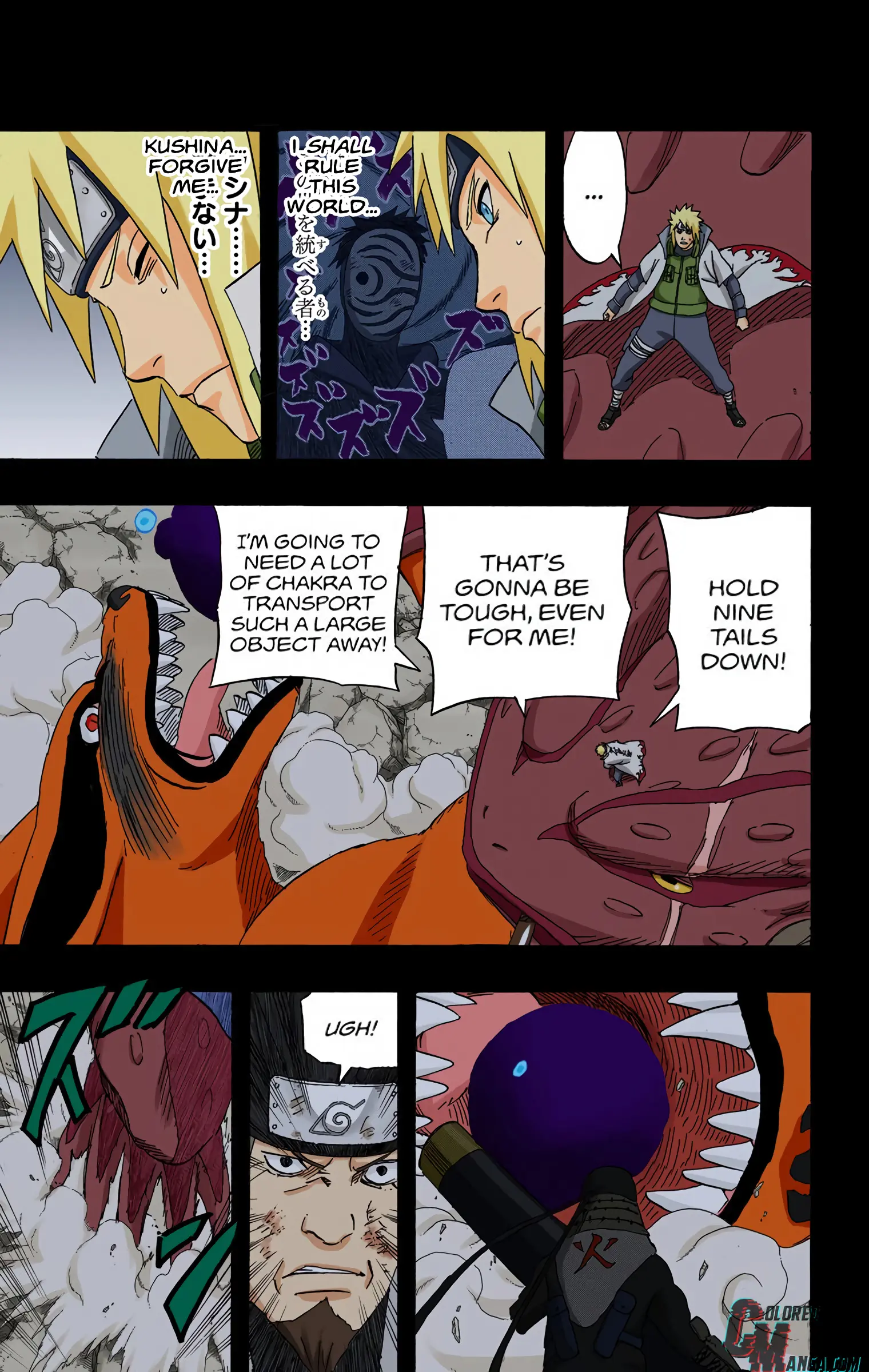 Naruto Colored Manga Online, chapter 503, page 11