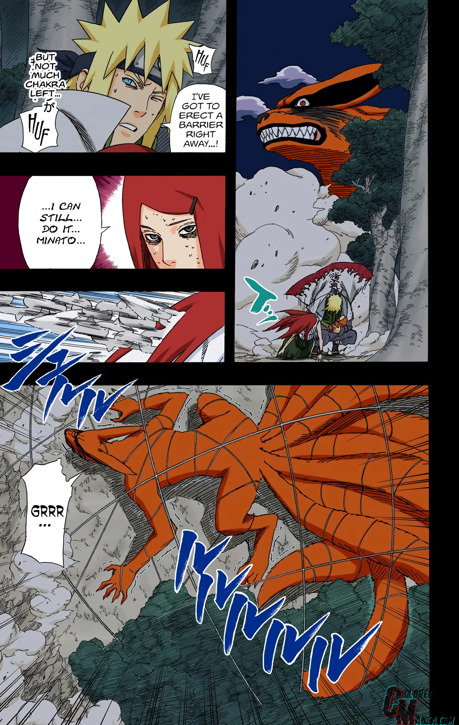 Naruto Colored Manga Online, chapter 503, page 13