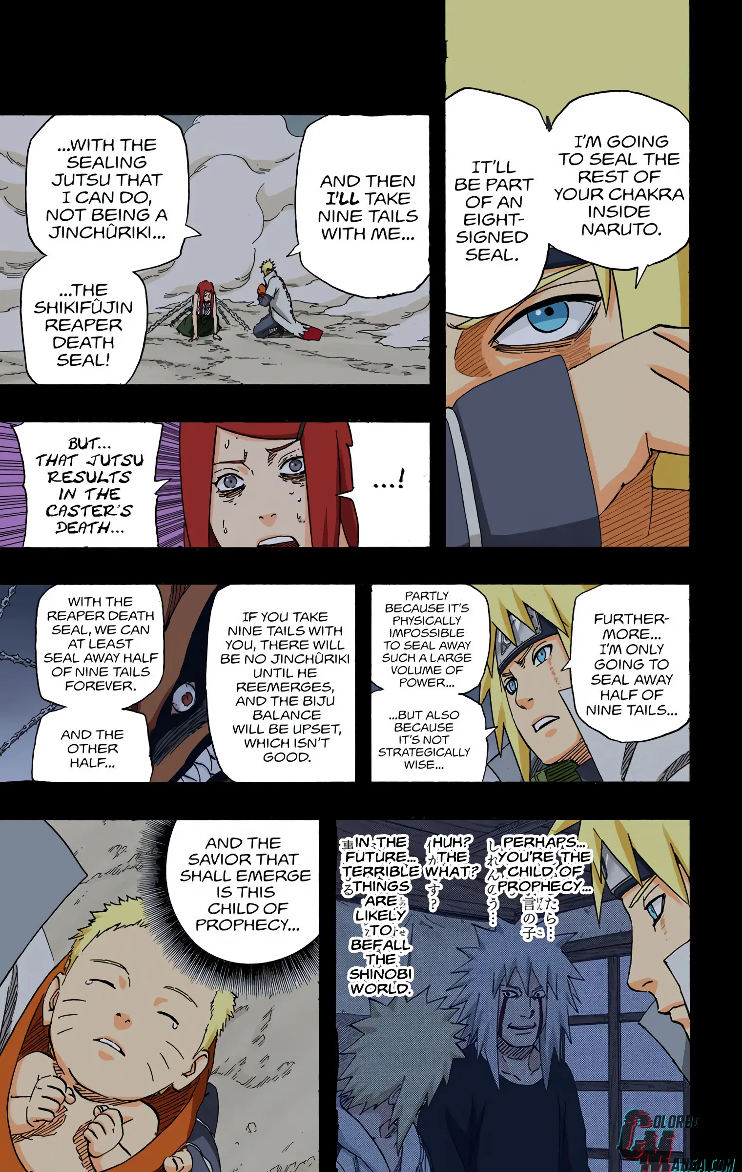 Naruto Colored Manga Online, chapter 503, page 17