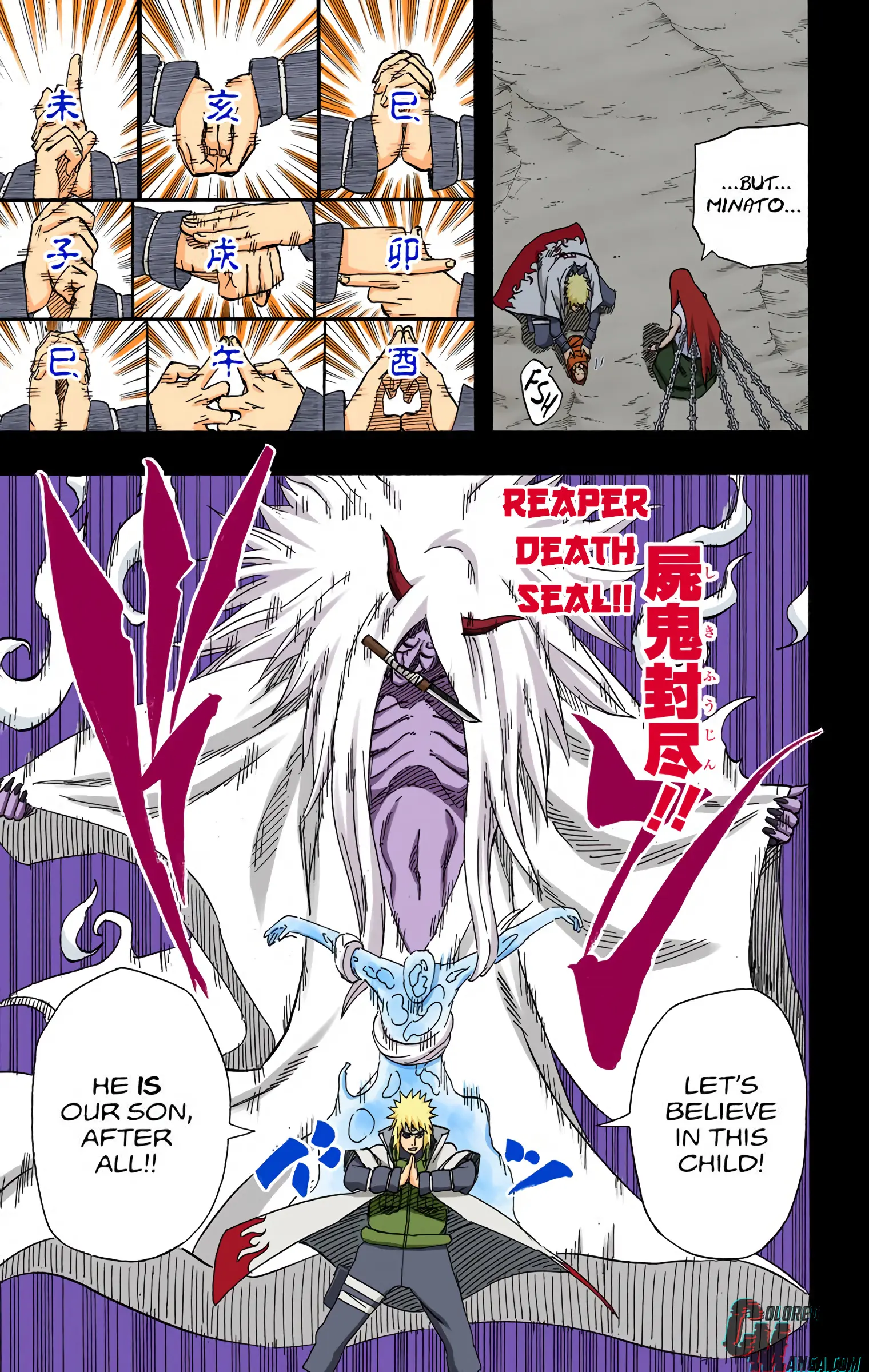 Naruto Colored Manga Online, chapter 503, page 19