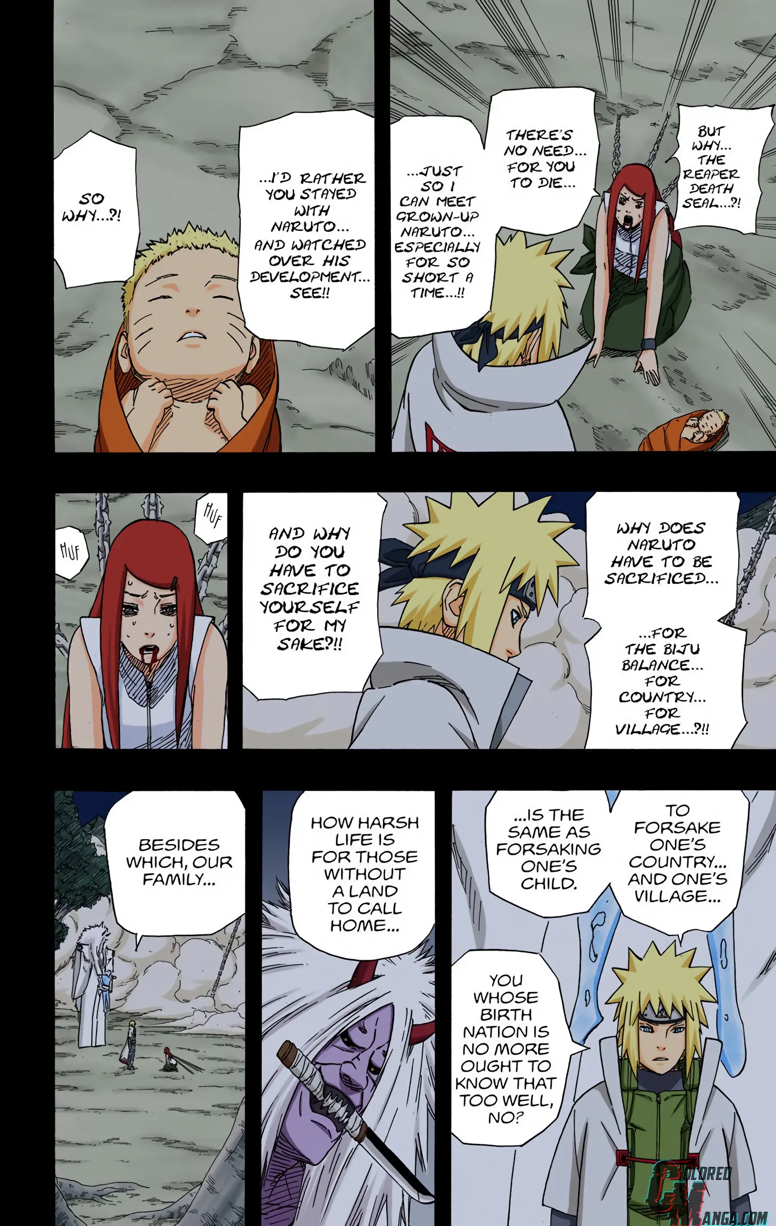 Naruto Colored Manga Online, chapter 504, page 2