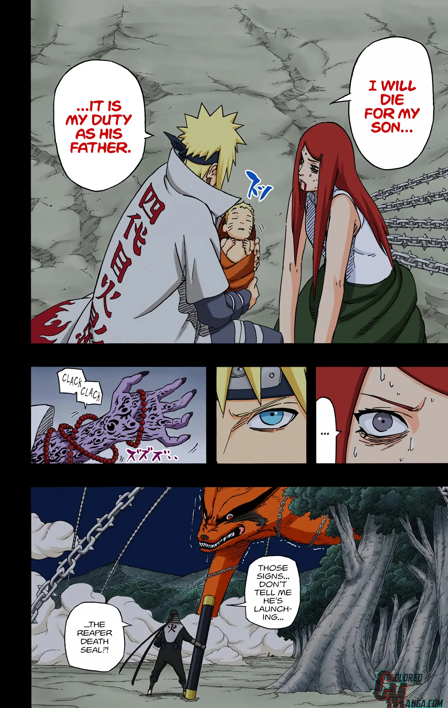 Naruto Colored Manga Online, chapter 504, page 4
