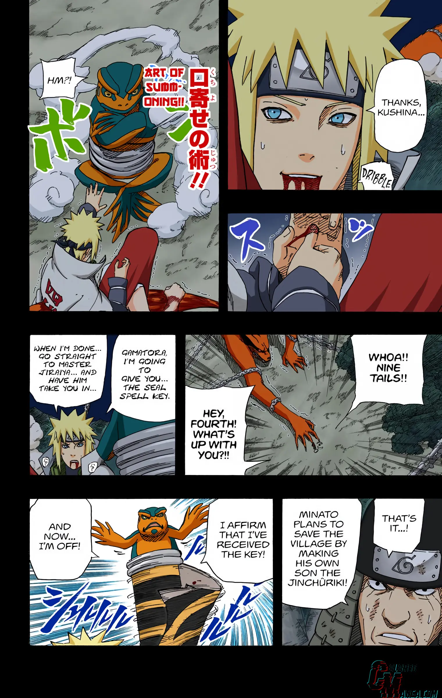 Naruto Colored Manga Online, chapter 504, page 9