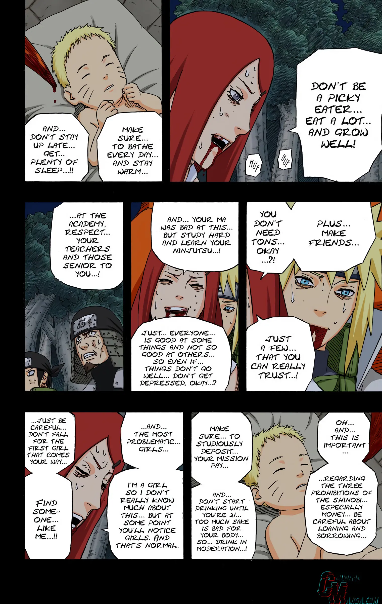 Naruto Colored Manga Online, chapter 504, page 11