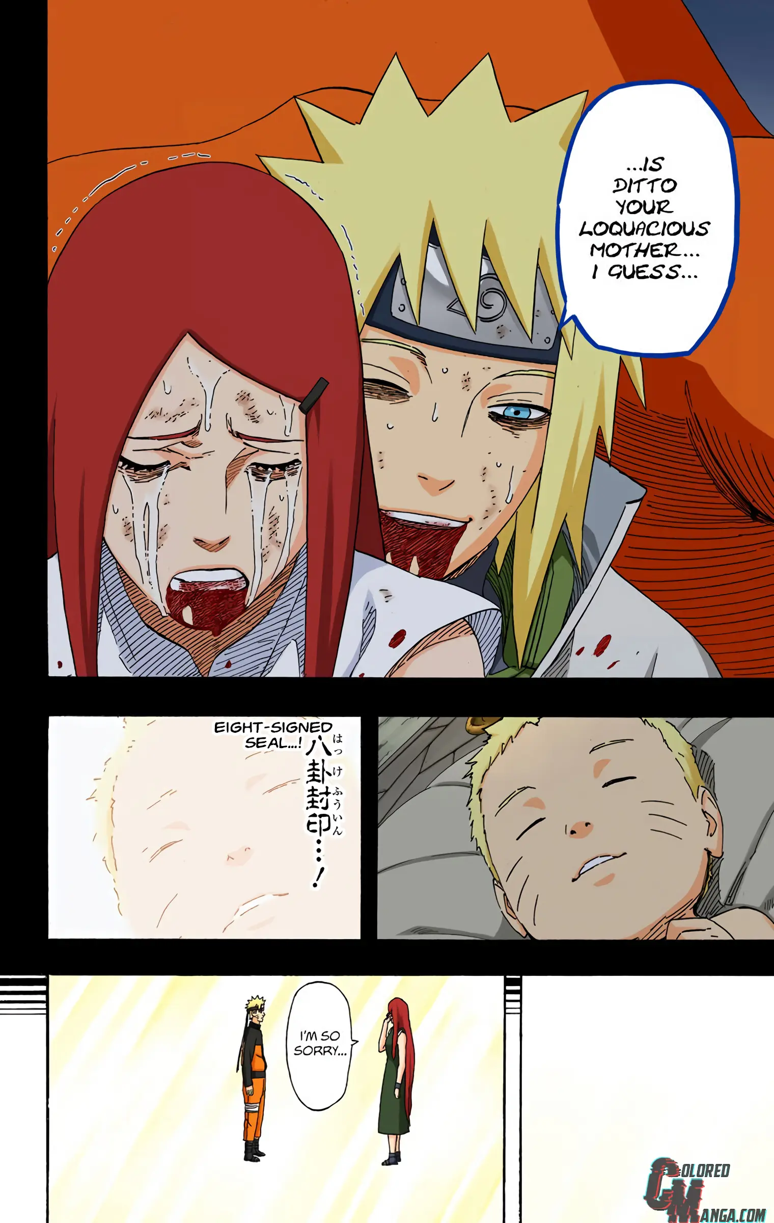 Naruto Colored Manga Online, chapter 504, page 13