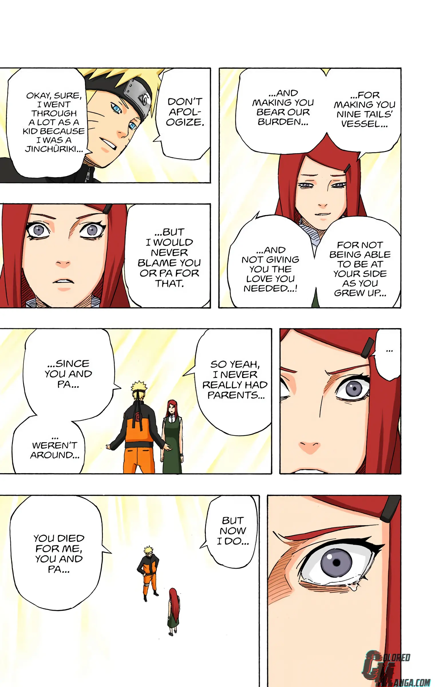 Naruto Colored Manga Online, chapter 504, page 14