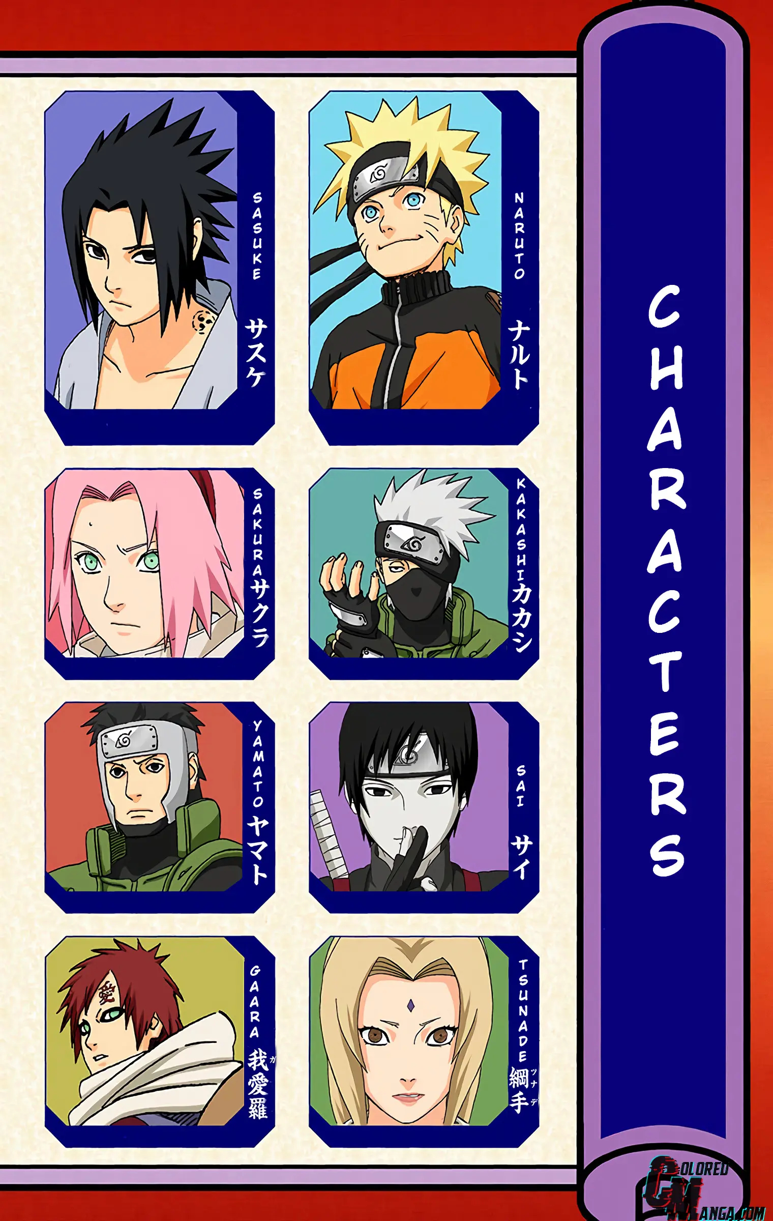 Naruto Colored Manga Online, chapter 505, page 4