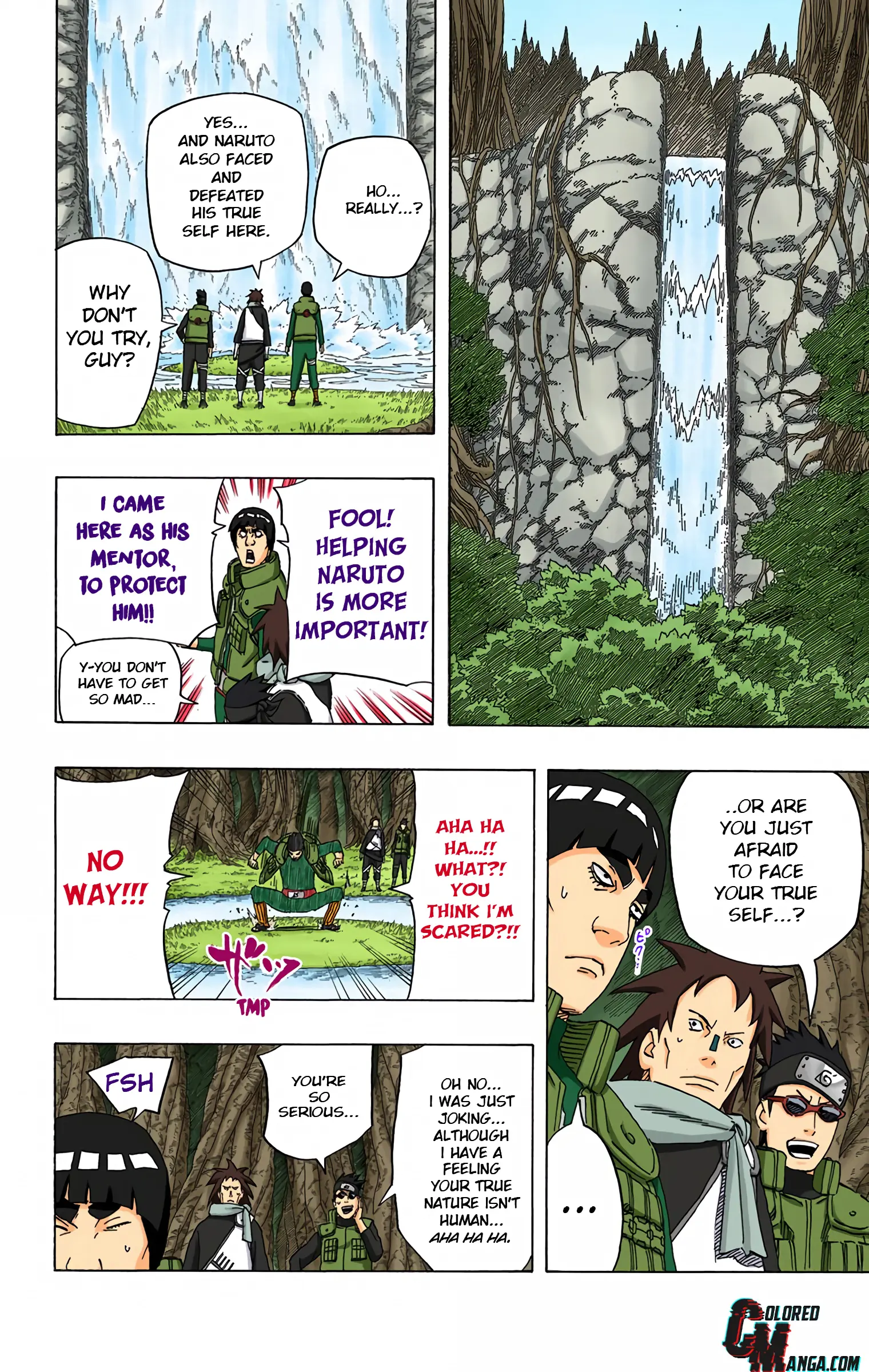 Naruto Colored Manga Online, chapter 505, page 20