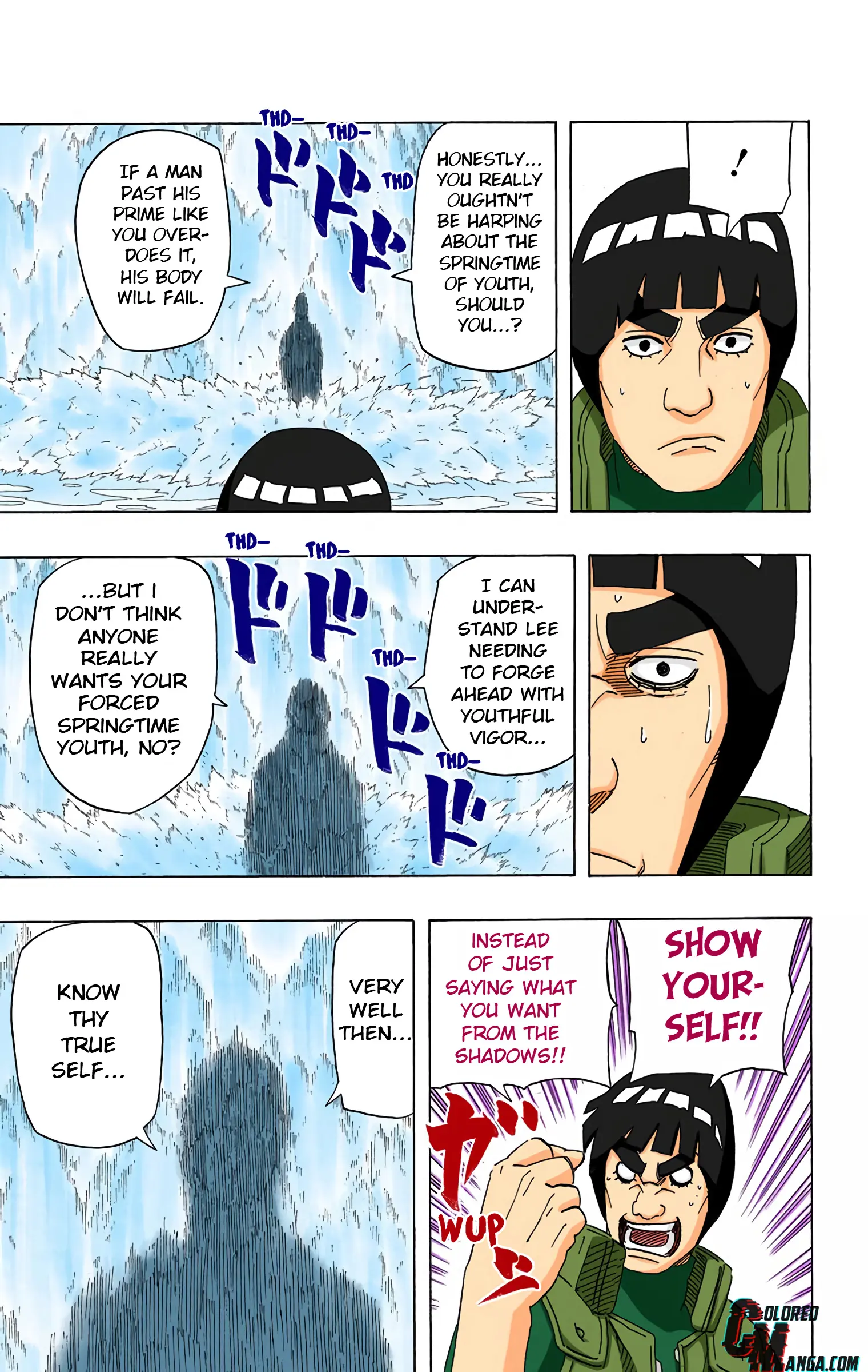 Naruto Colored Manga Online, chapter 505, page 21