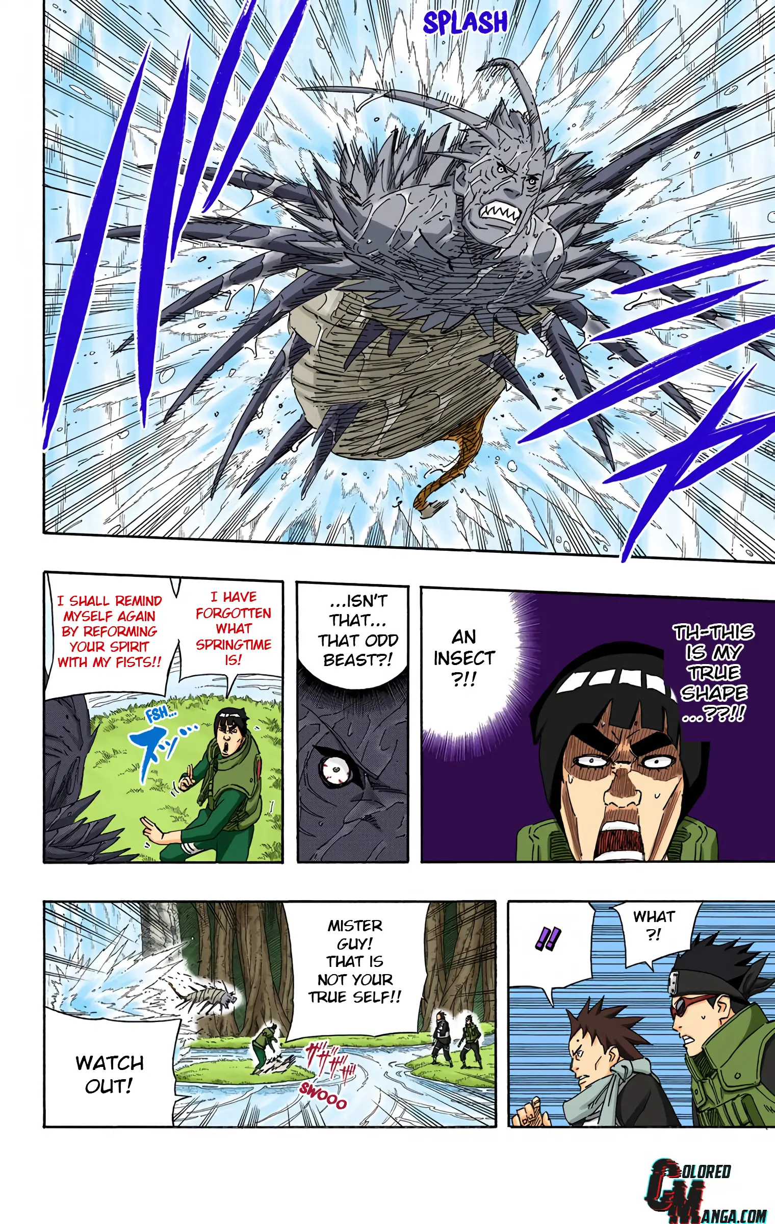 Naruto Colored Manga Online, chapter 505, page 22