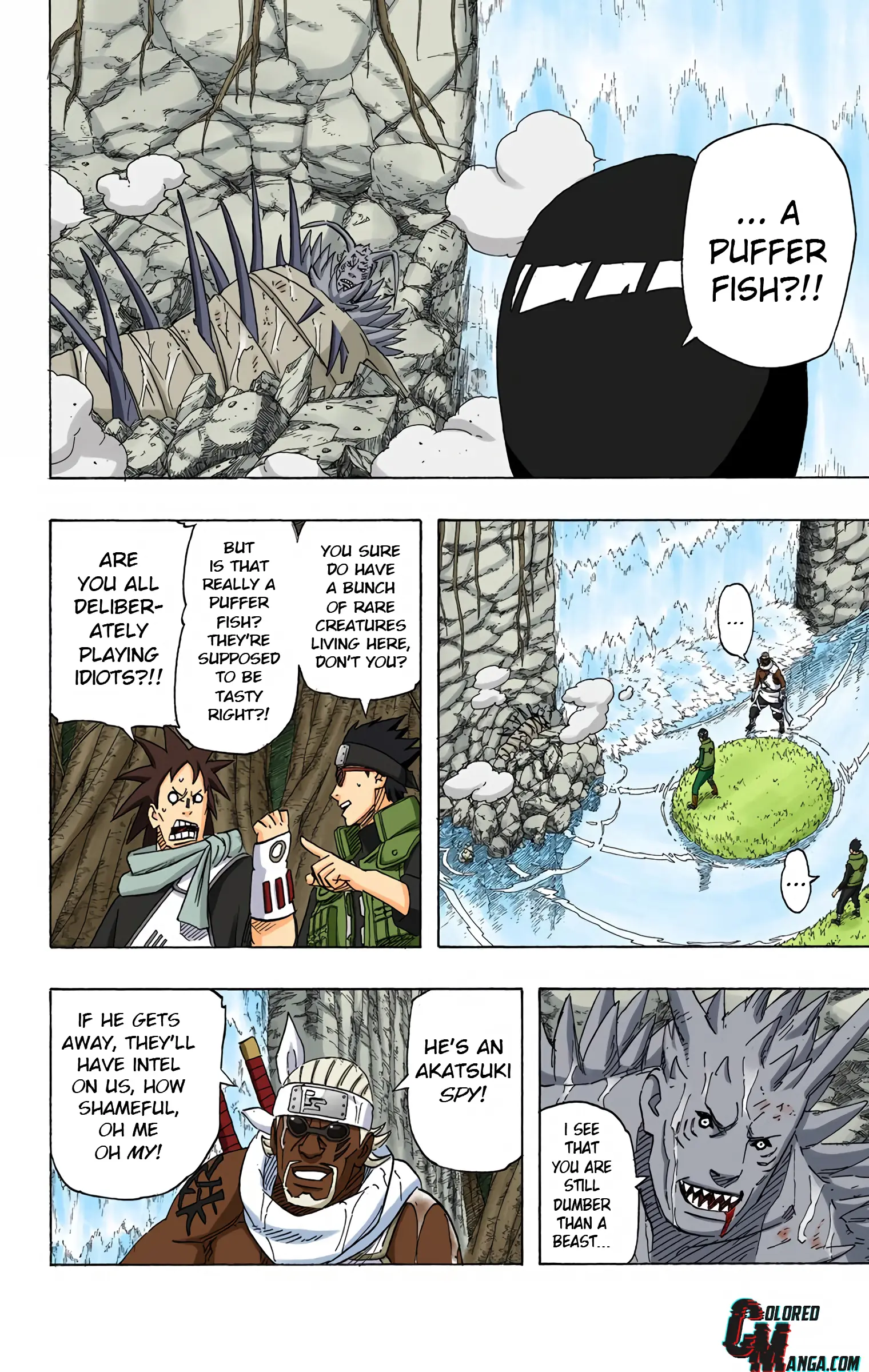 Naruto Colored Manga Online, chapter 506, page 2
