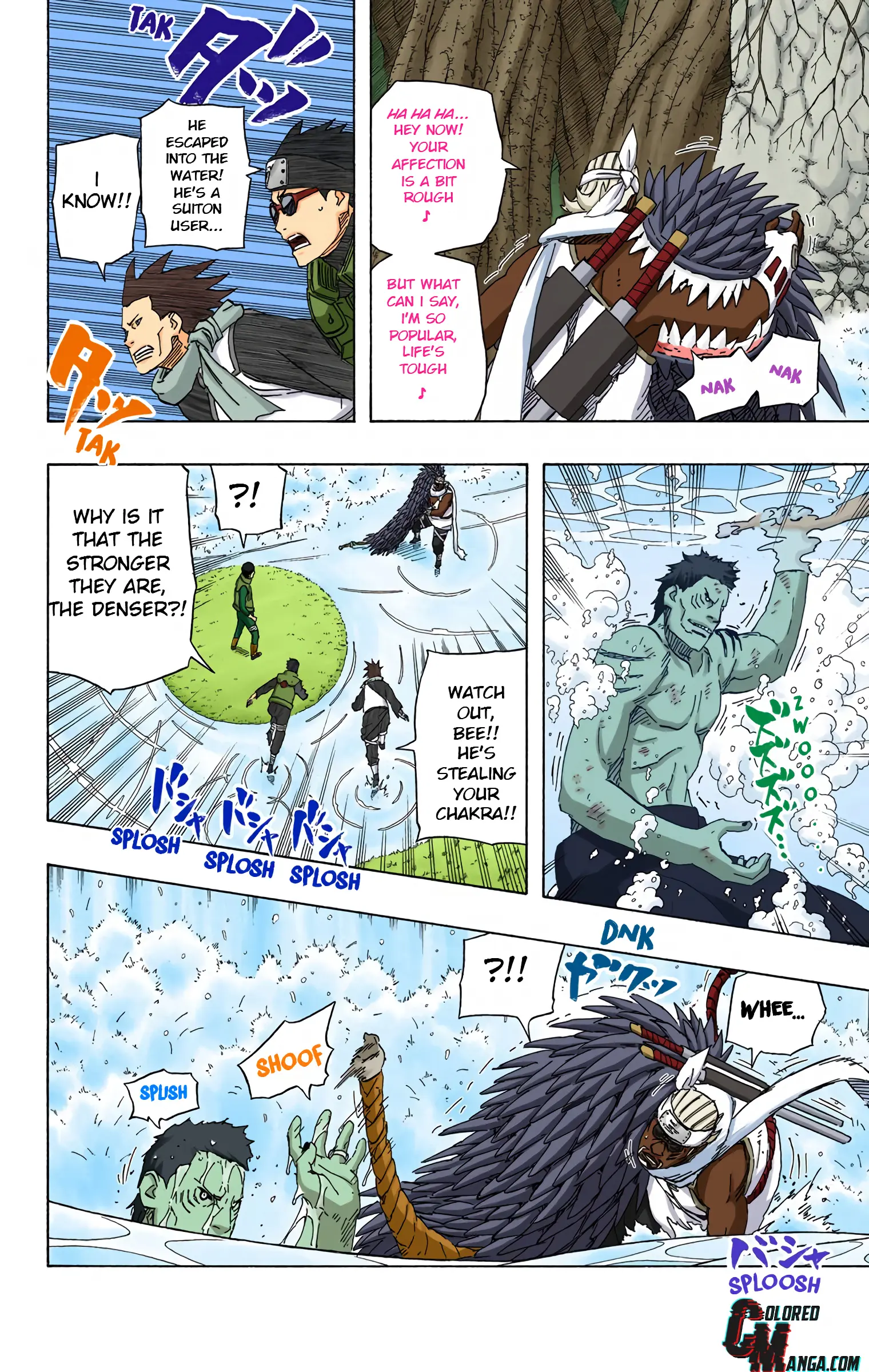 Naruto Colored Manga Online, chapter 506, page 4