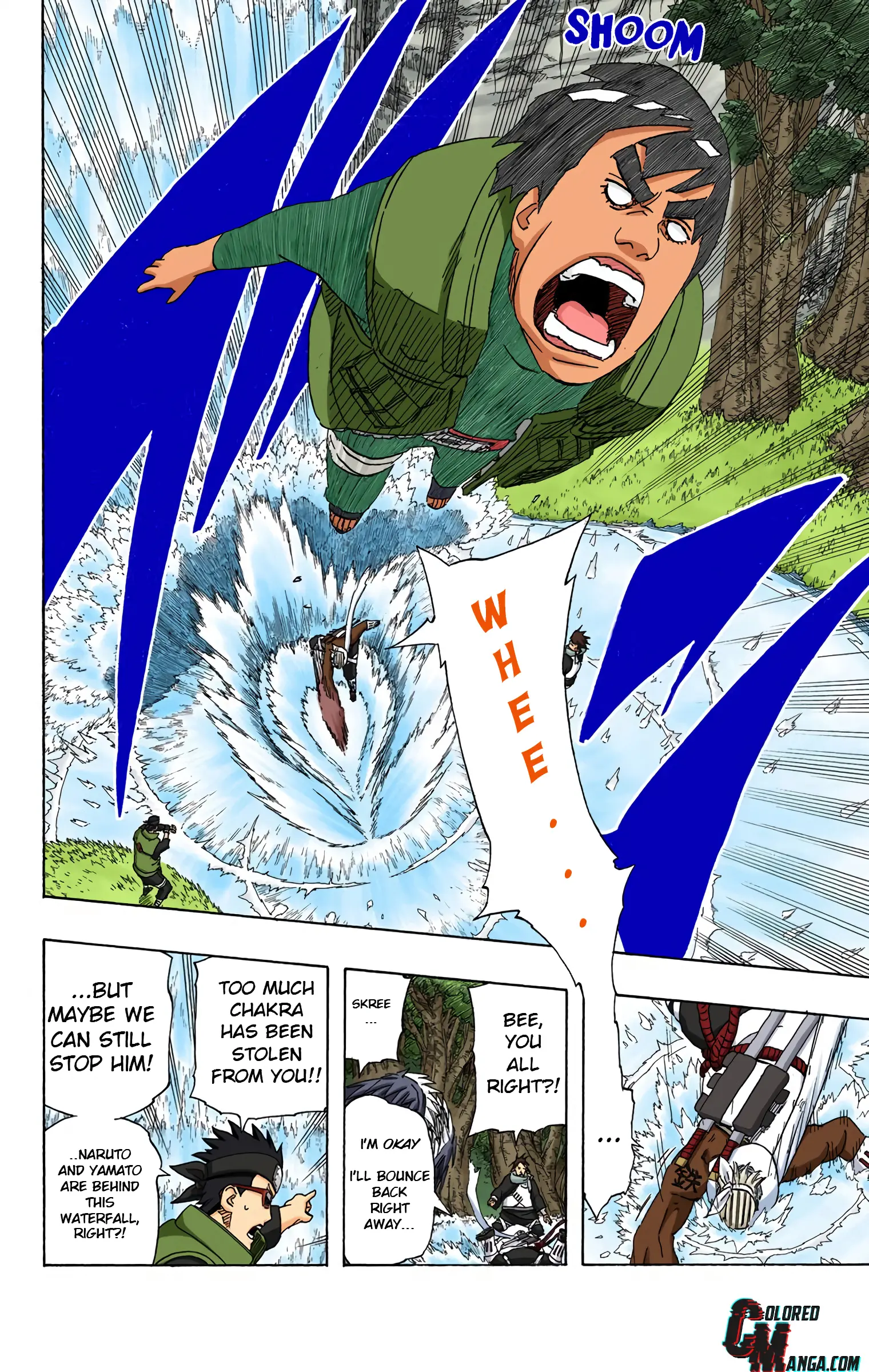 Naruto Colored Manga Online, chapter 506, page 8