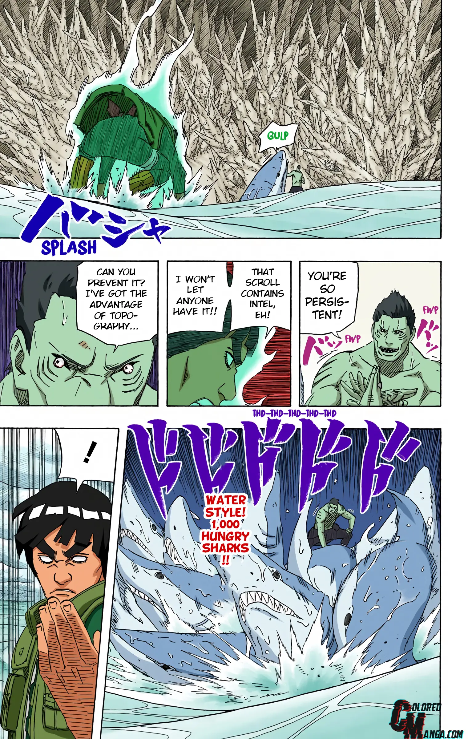 Naruto Colored Manga Online, chapter 506, page 11