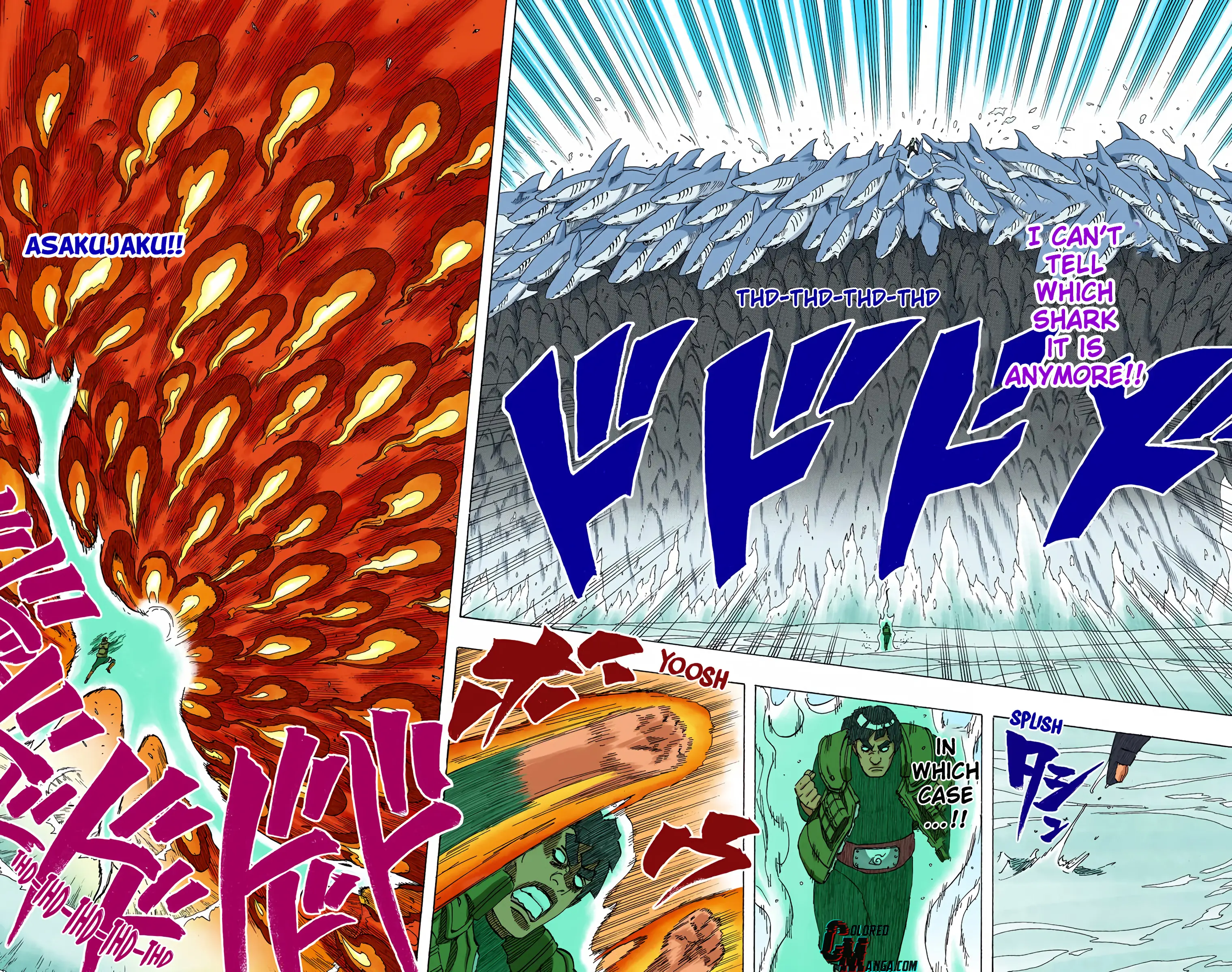 Naruto Colored Manga Online, chapter 506, page 12