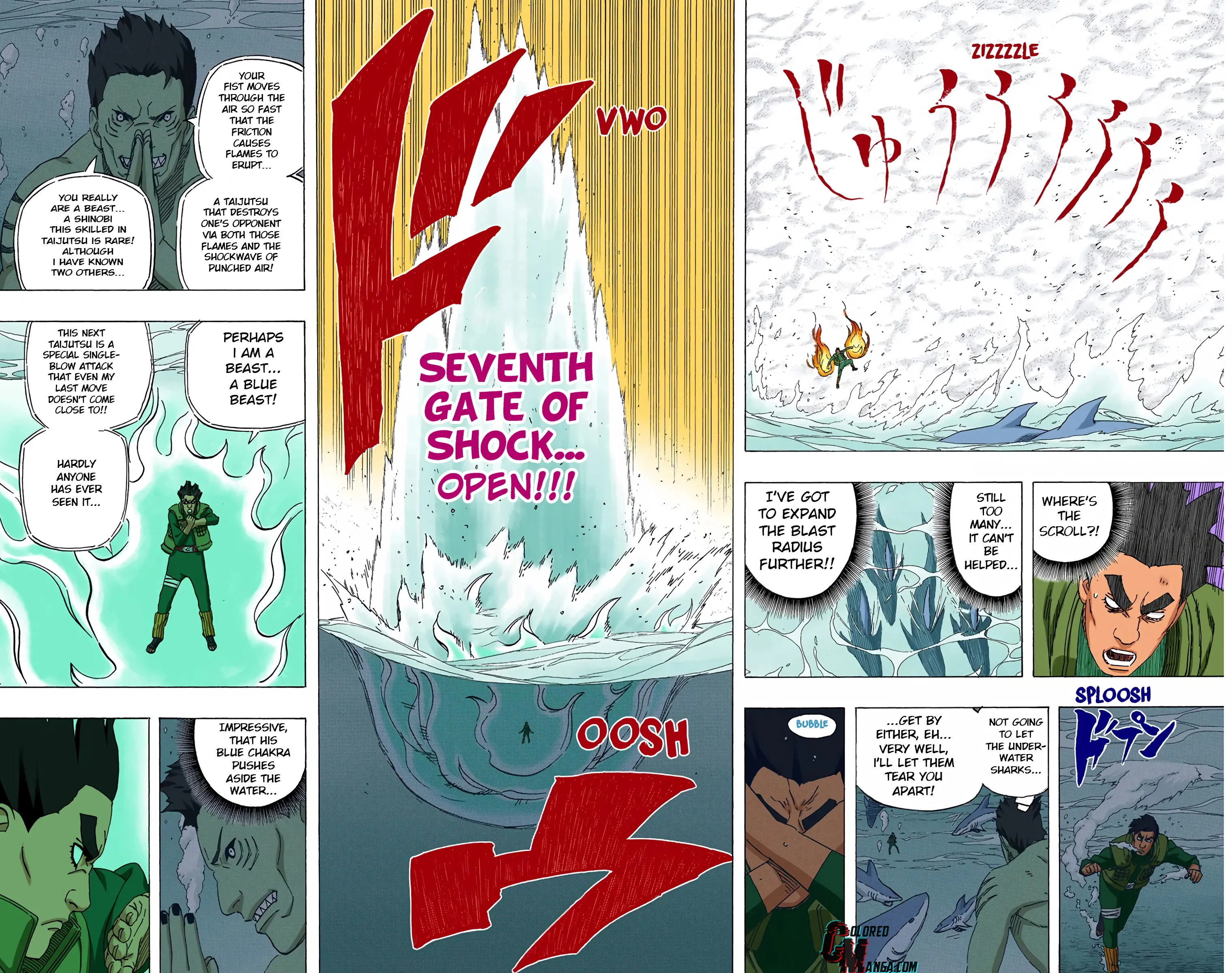 Naruto Colored Manga Online, chapter 506, page 13