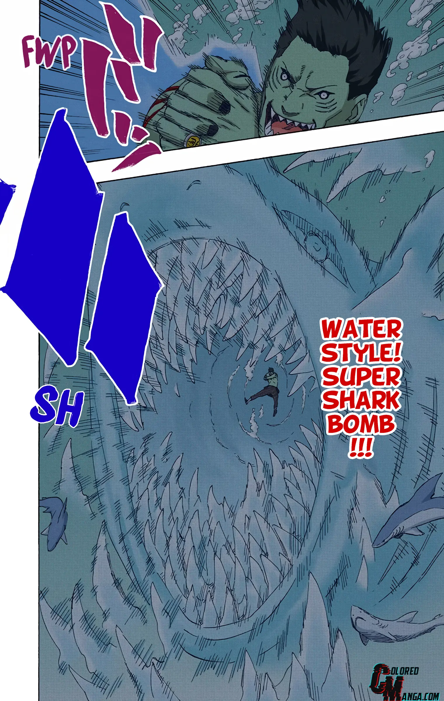 Naruto Colored Manga Online, chapter 506, page 14