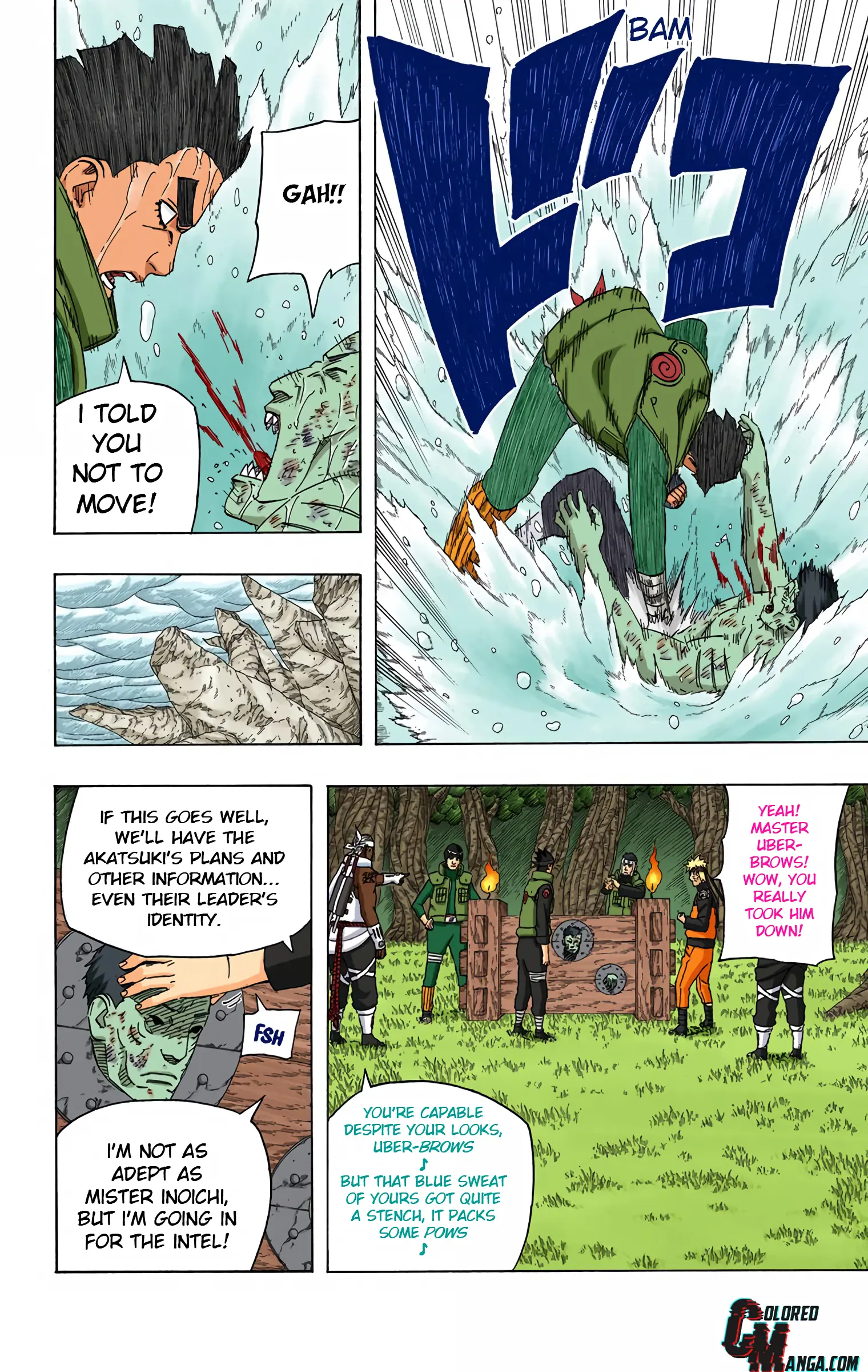 Naruto Colored Manga Online, chapter 507, page 6