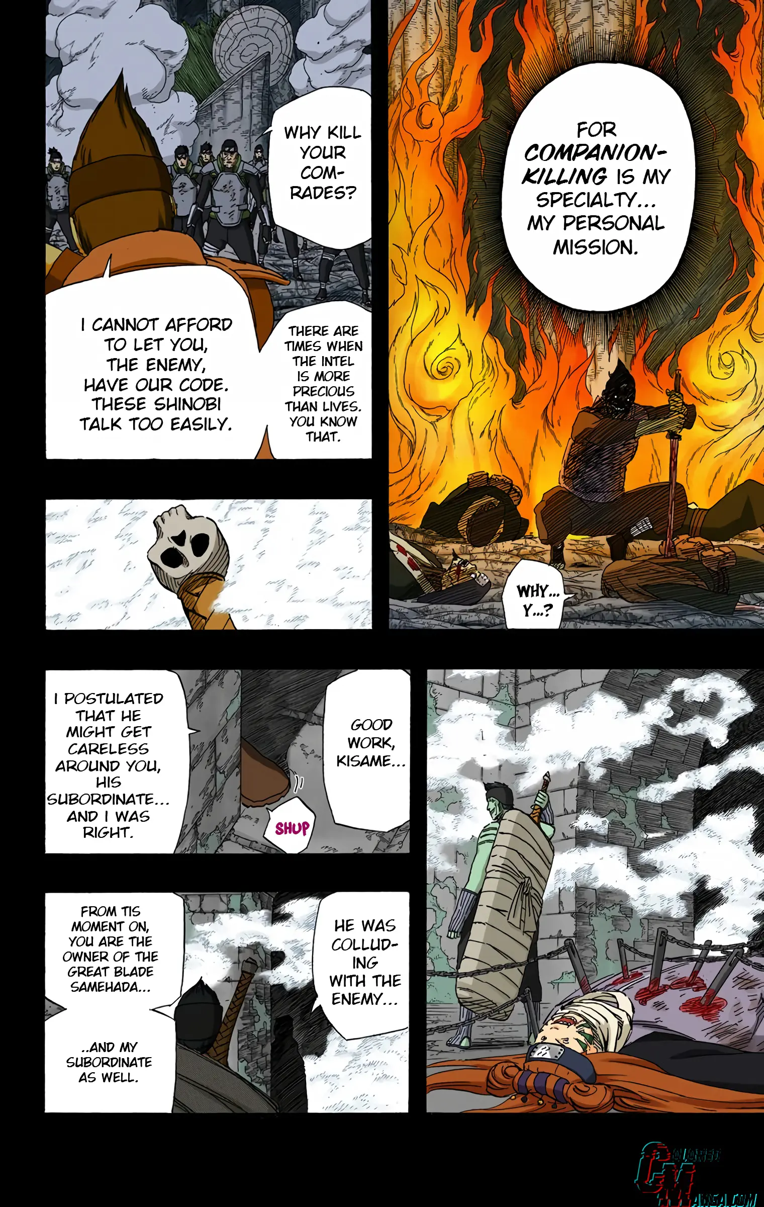 Naruto Colored Manga Online, chapter 507, page 10