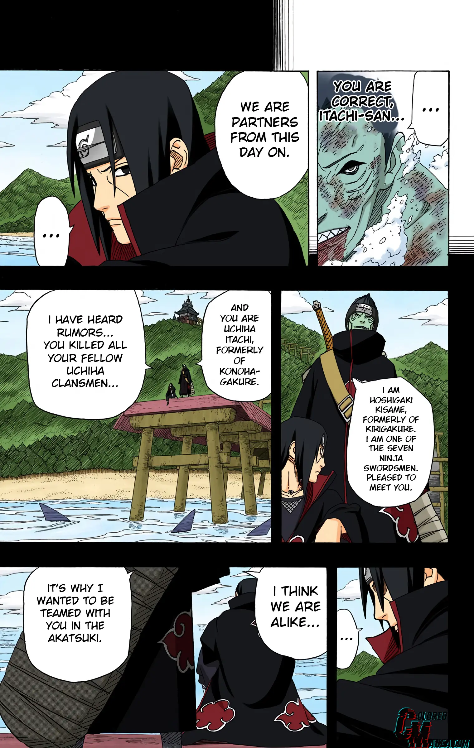 Naruto Colored Manga Online, chapter 508, page 5