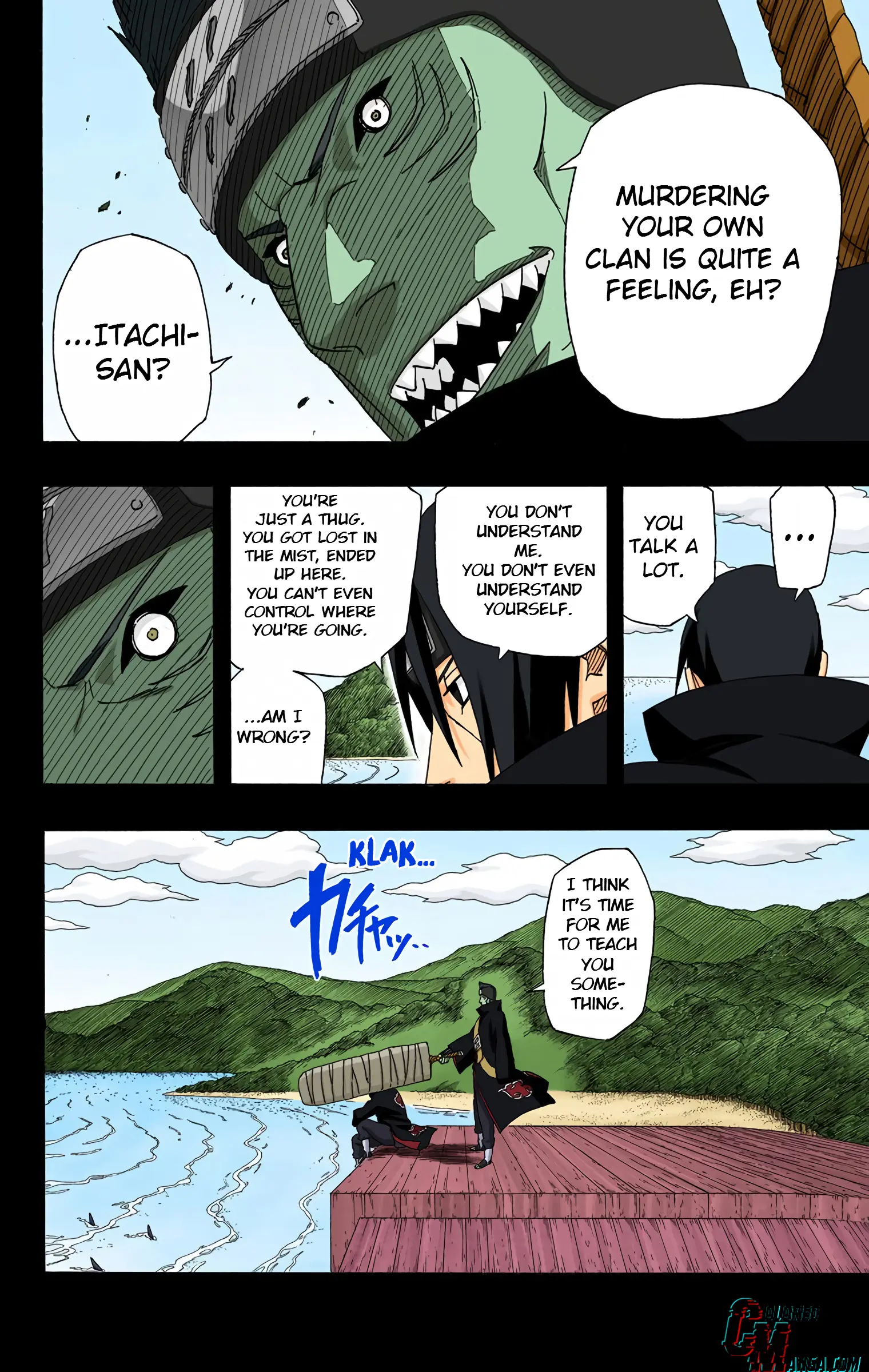 Naruto Colored Manga Online, chapter 508, page 6