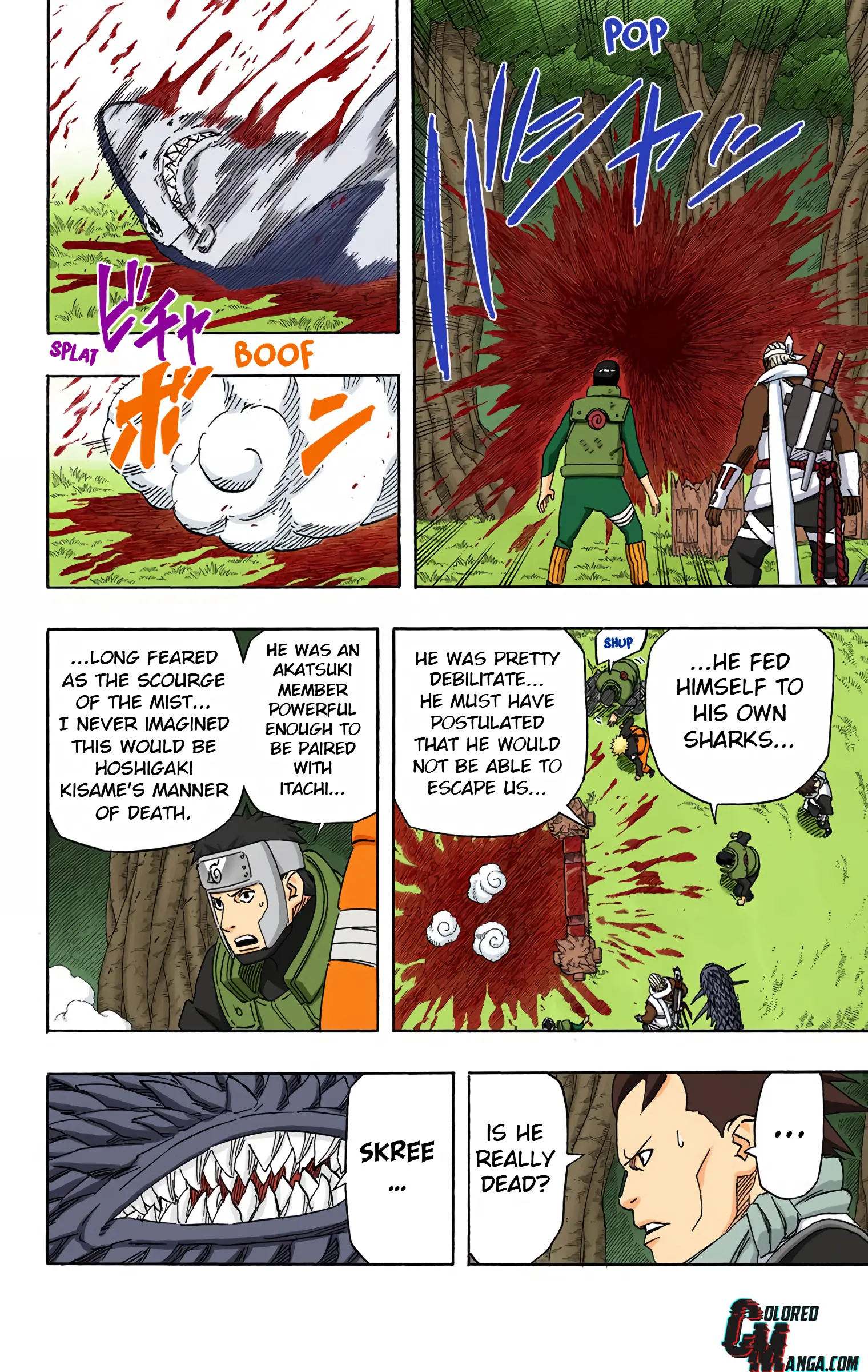 Naruto Colored Manga Online, chapter 508, page 11